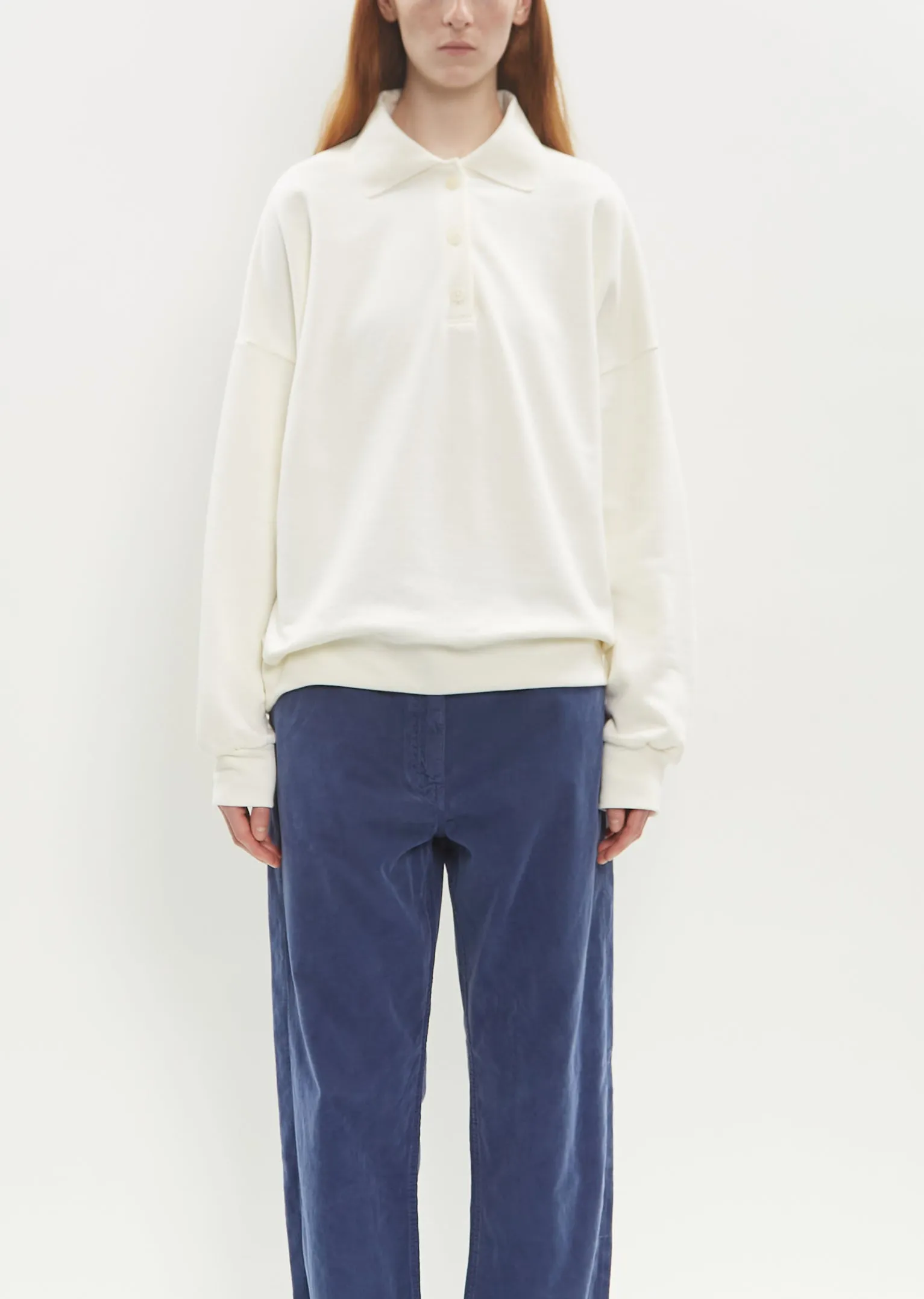 Corzas Cotton Top — Seashell sold by La Garconne