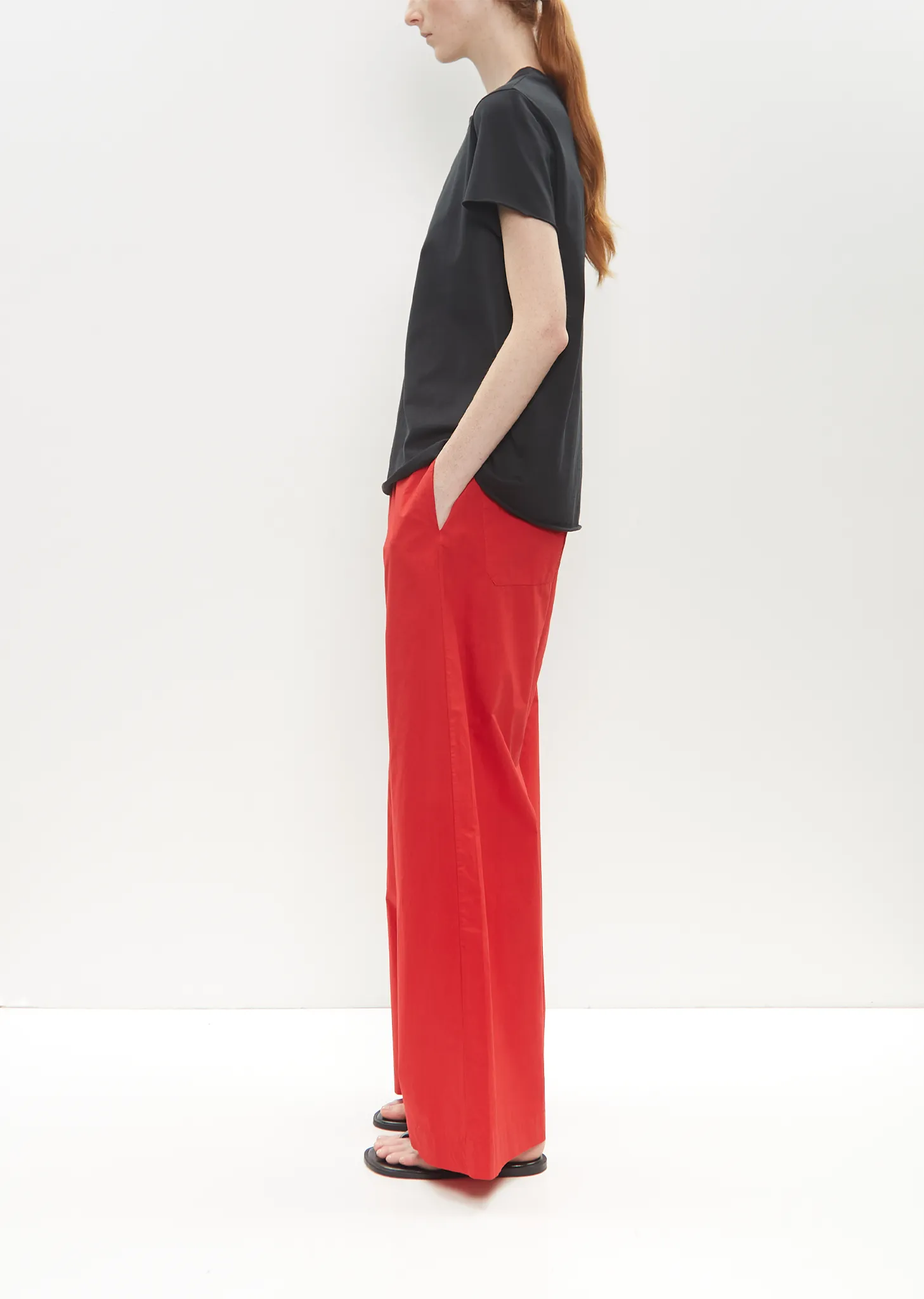 Cotton Rico Tee — Black sold by La Garconne product image thumbnail 2