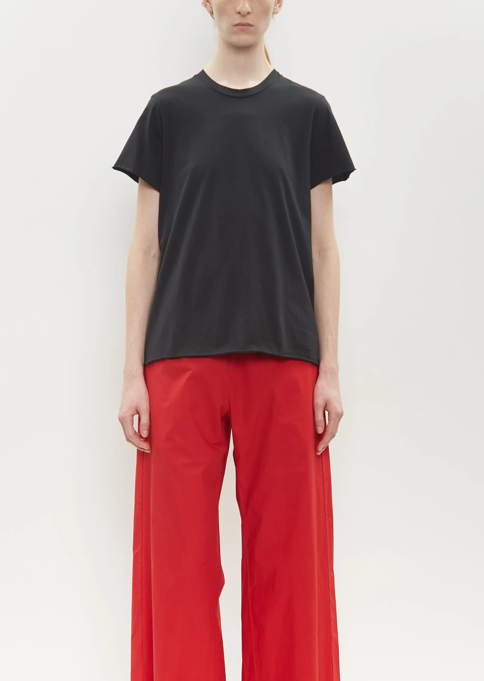 Cotton Rico Tee — Black sold by La Garconne