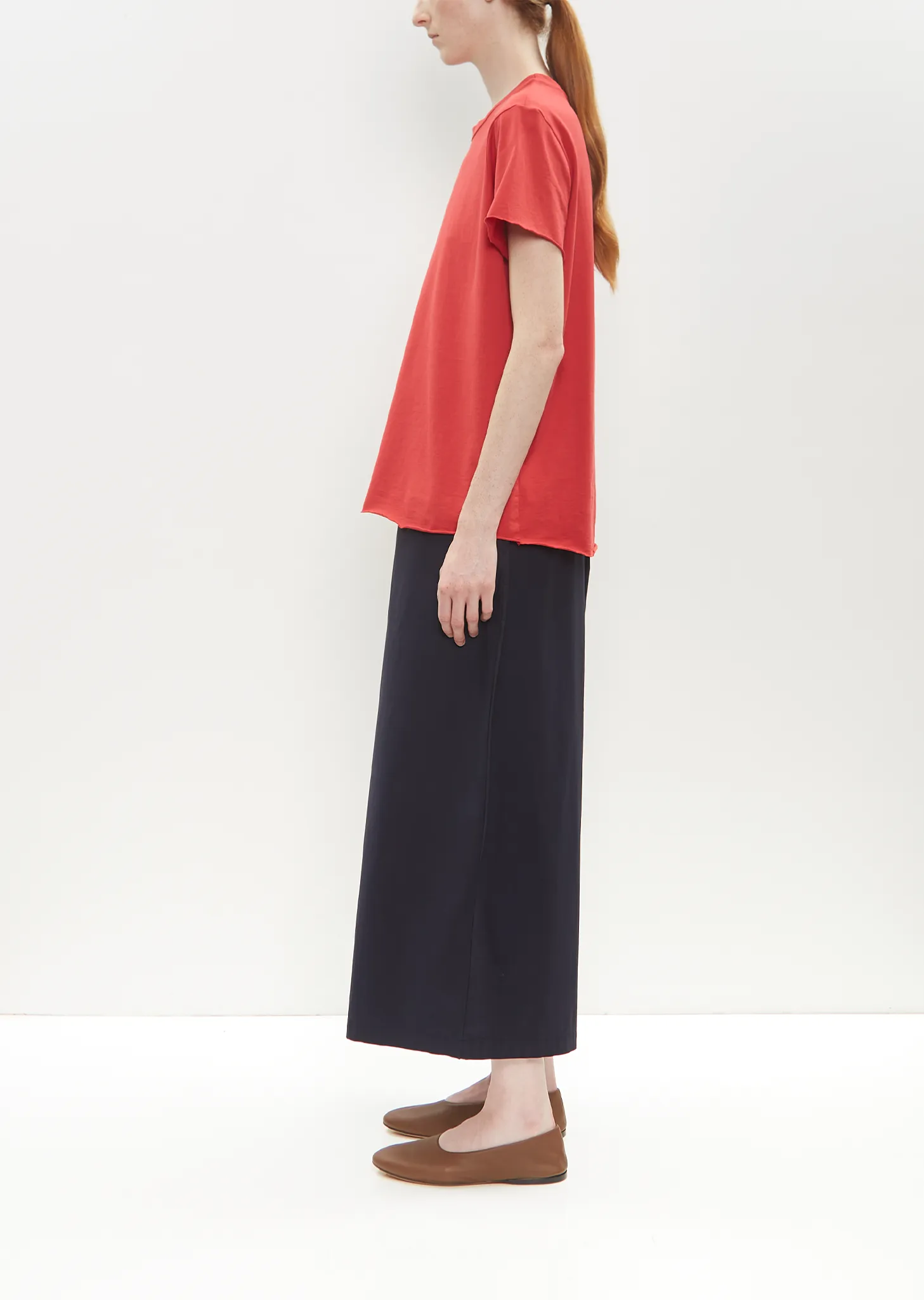 Cotton Rico Tee — Red sold by La Garconne product image thumbnail 2