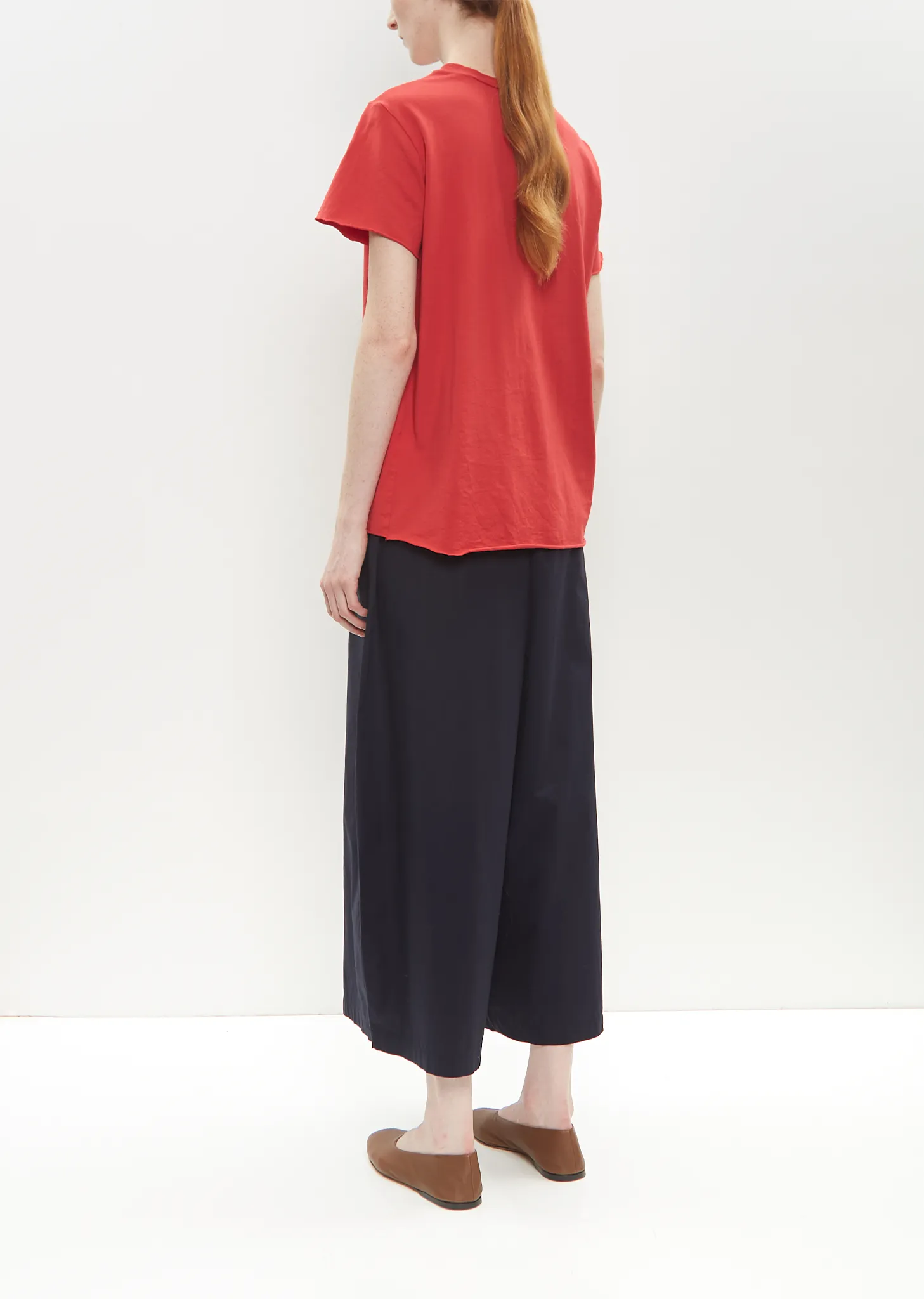 Cotton Rico Tee — Red sold by La Garconne product image thumbnail 3