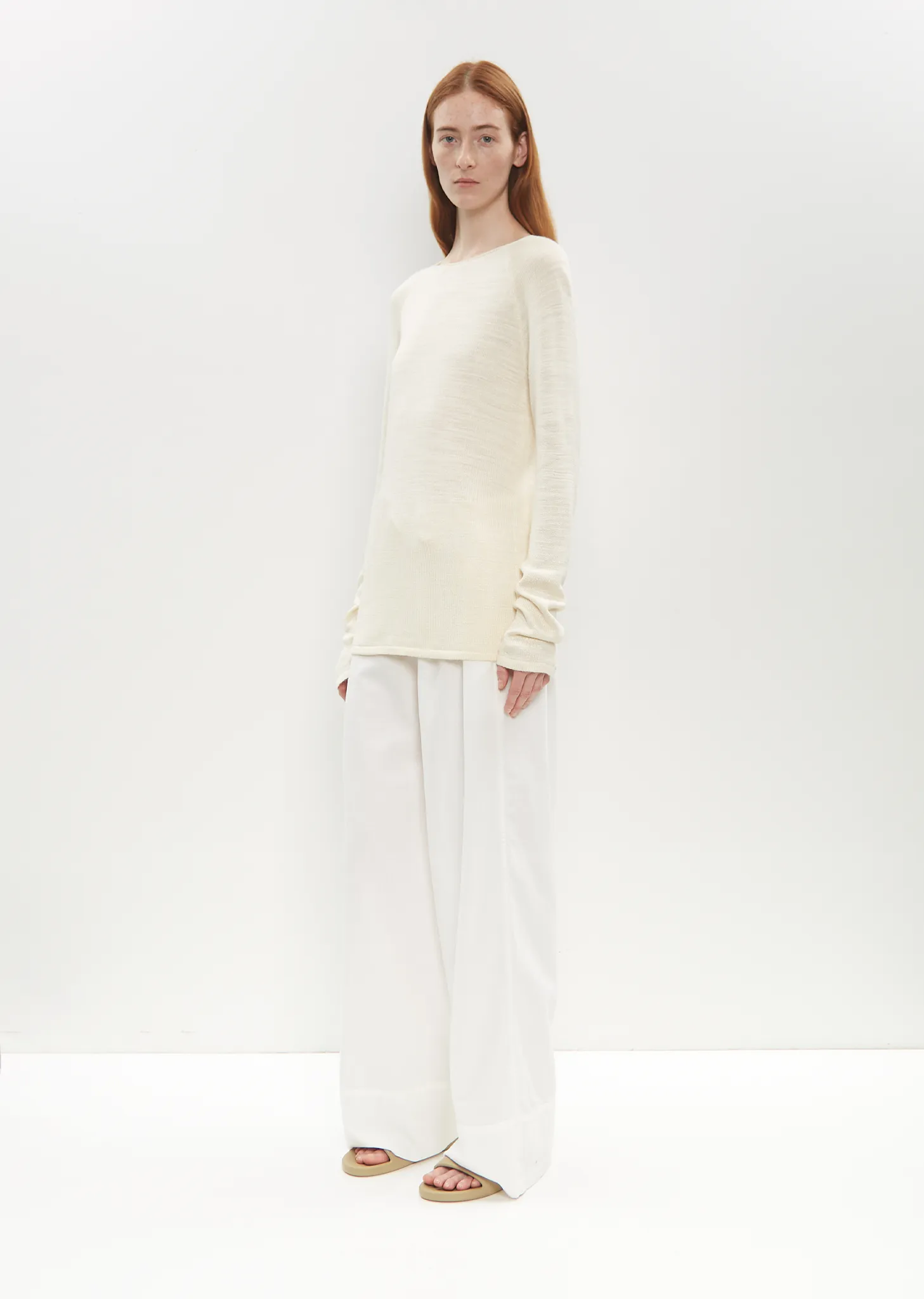 Jipin Silk Knit Top sold by La Garconne product image thumbnail 4