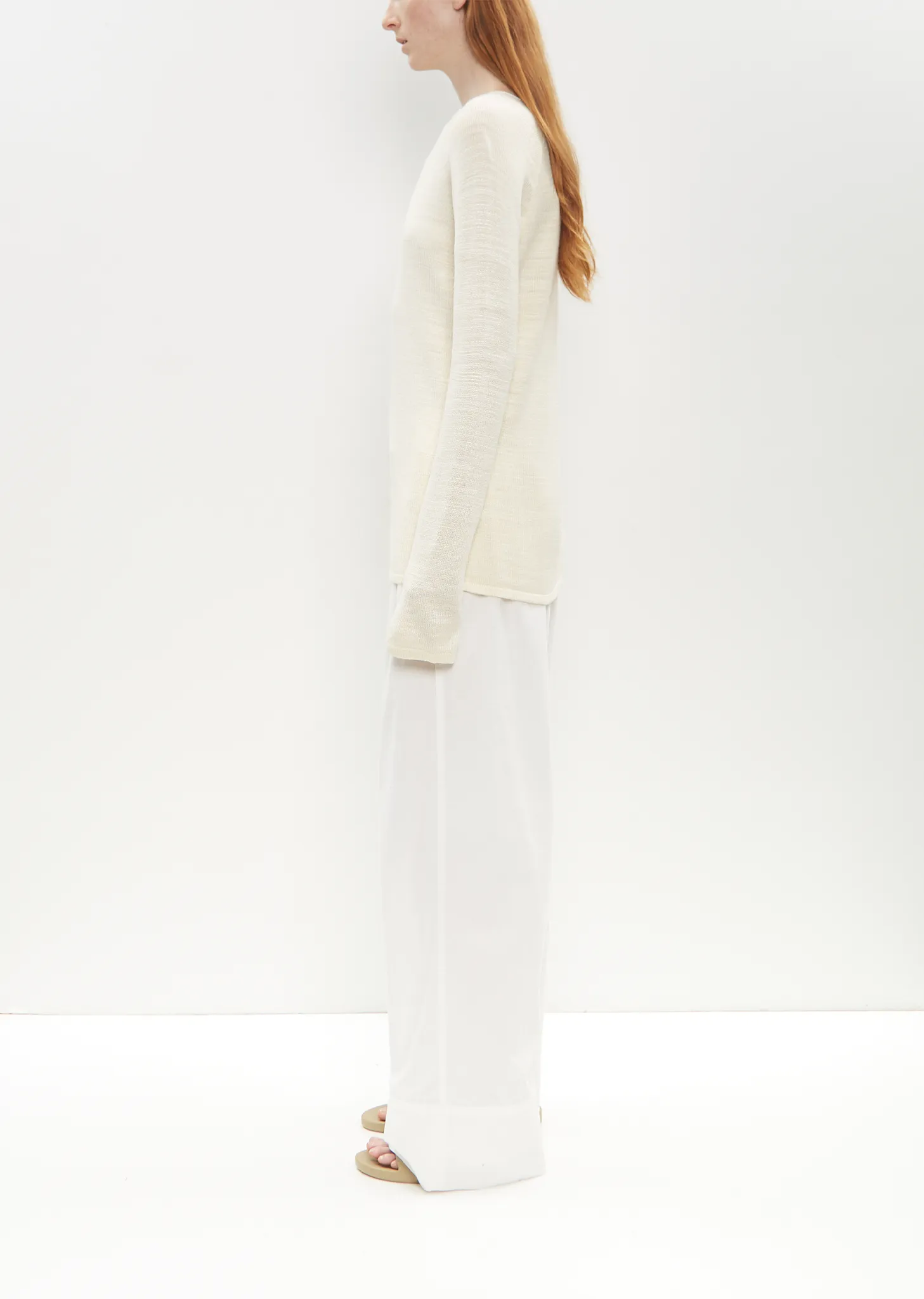 Jipin Silk Knit Top sold by La Garconne product image thumbnail 2