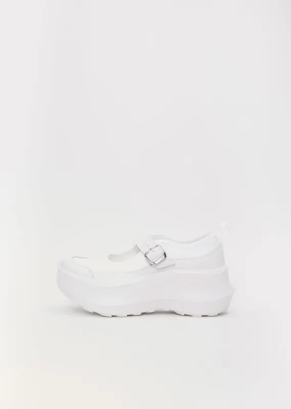 CDG x Salomon RX Marie-Jeanne Platform — White sold by La Garconne