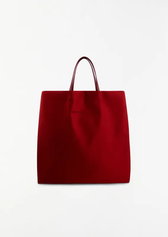 Jeanne Satin Bag — Ruby sold by La Garconne