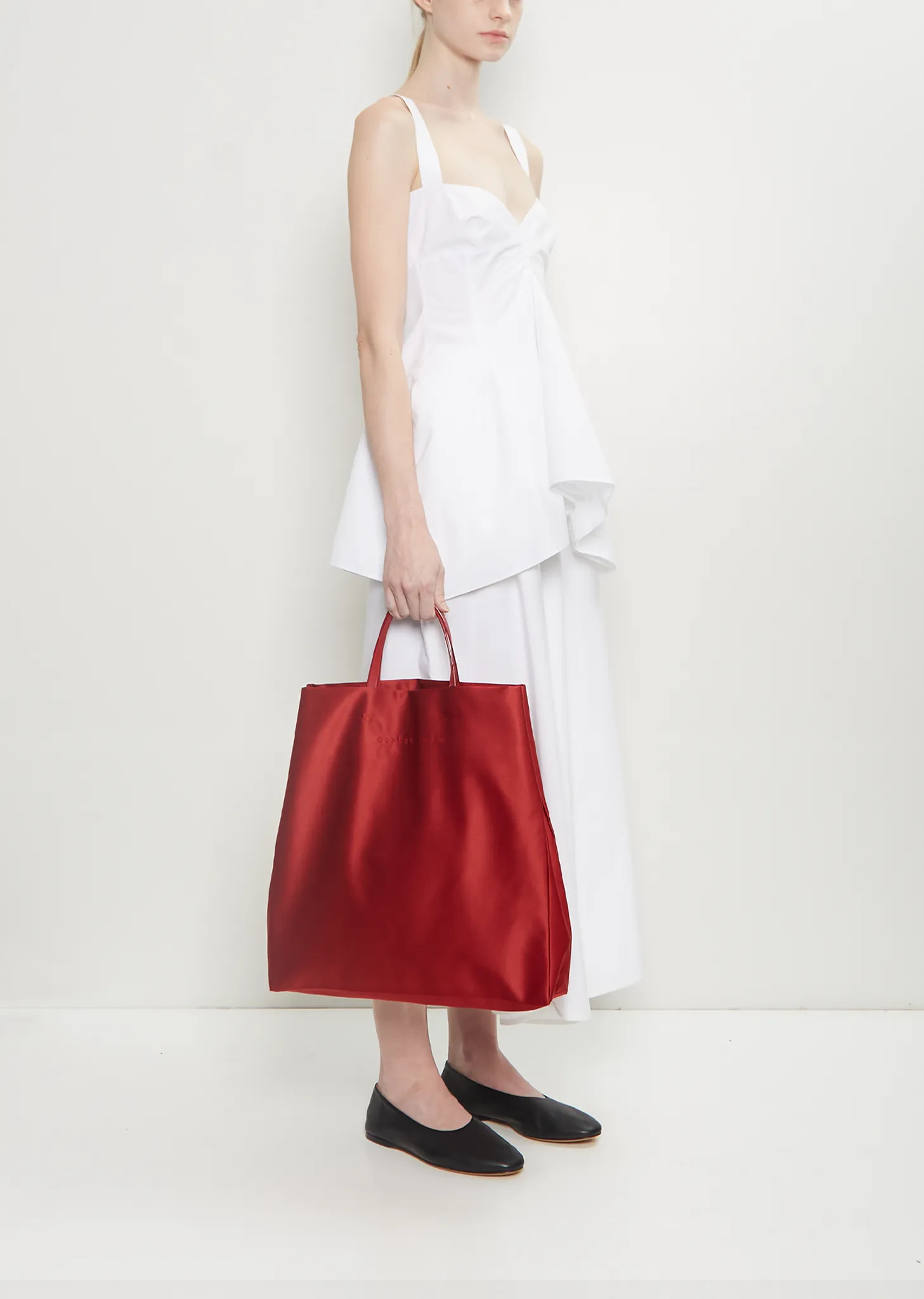 Jeanne Satin Bag — Ruby sold by La Garconne product image thumbnail 4