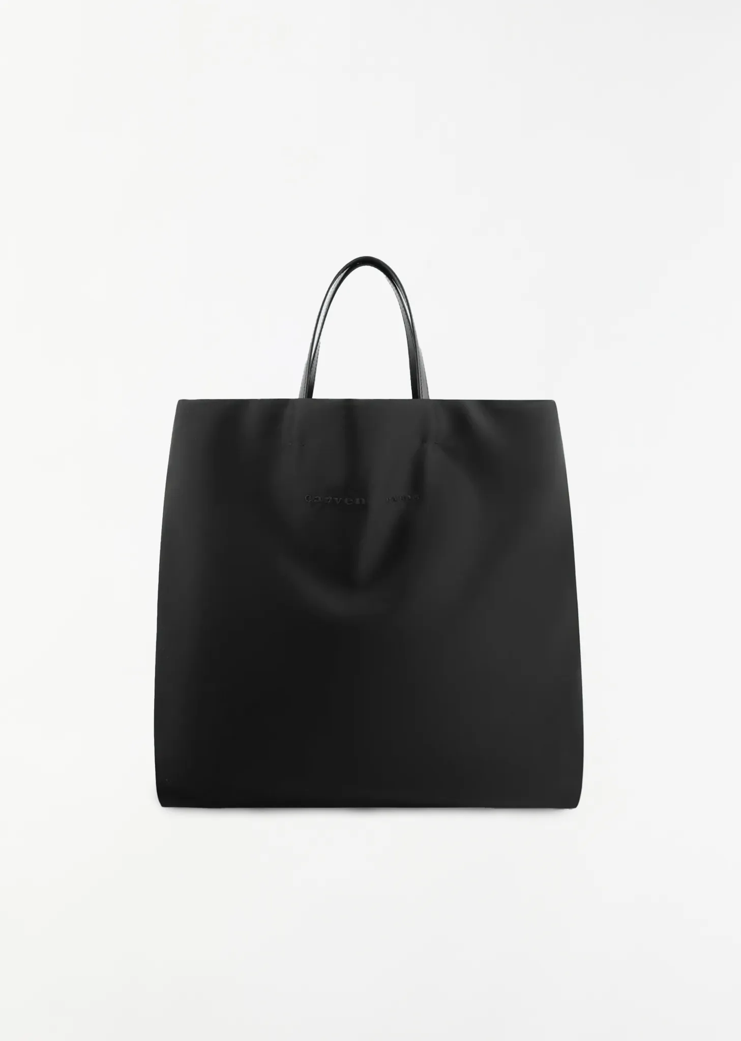 Jeanne Satin Bag — Deep Black sold by La Garconne