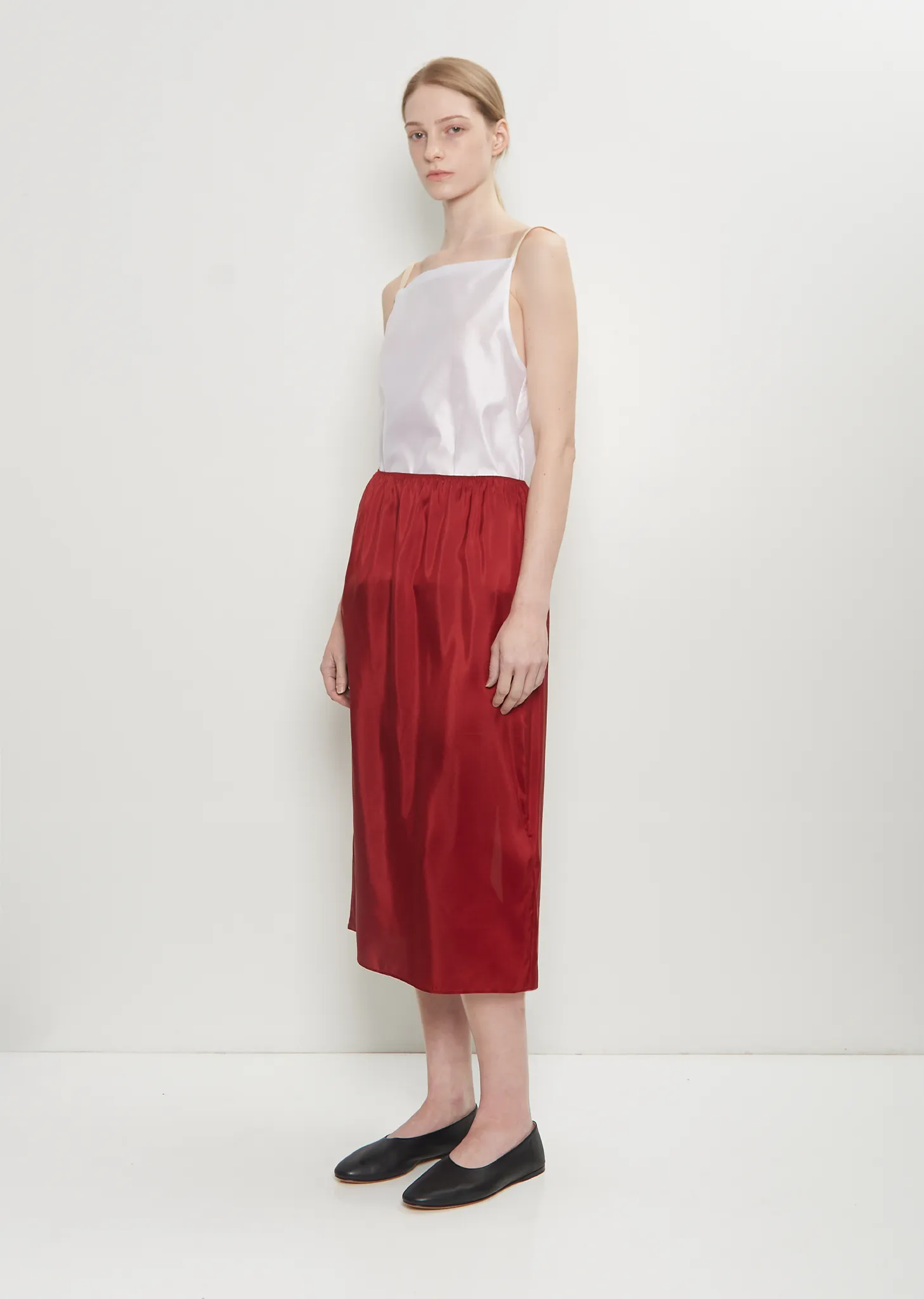 Silk Pull On Skirt sold by La Garconne product image thumbnail 4