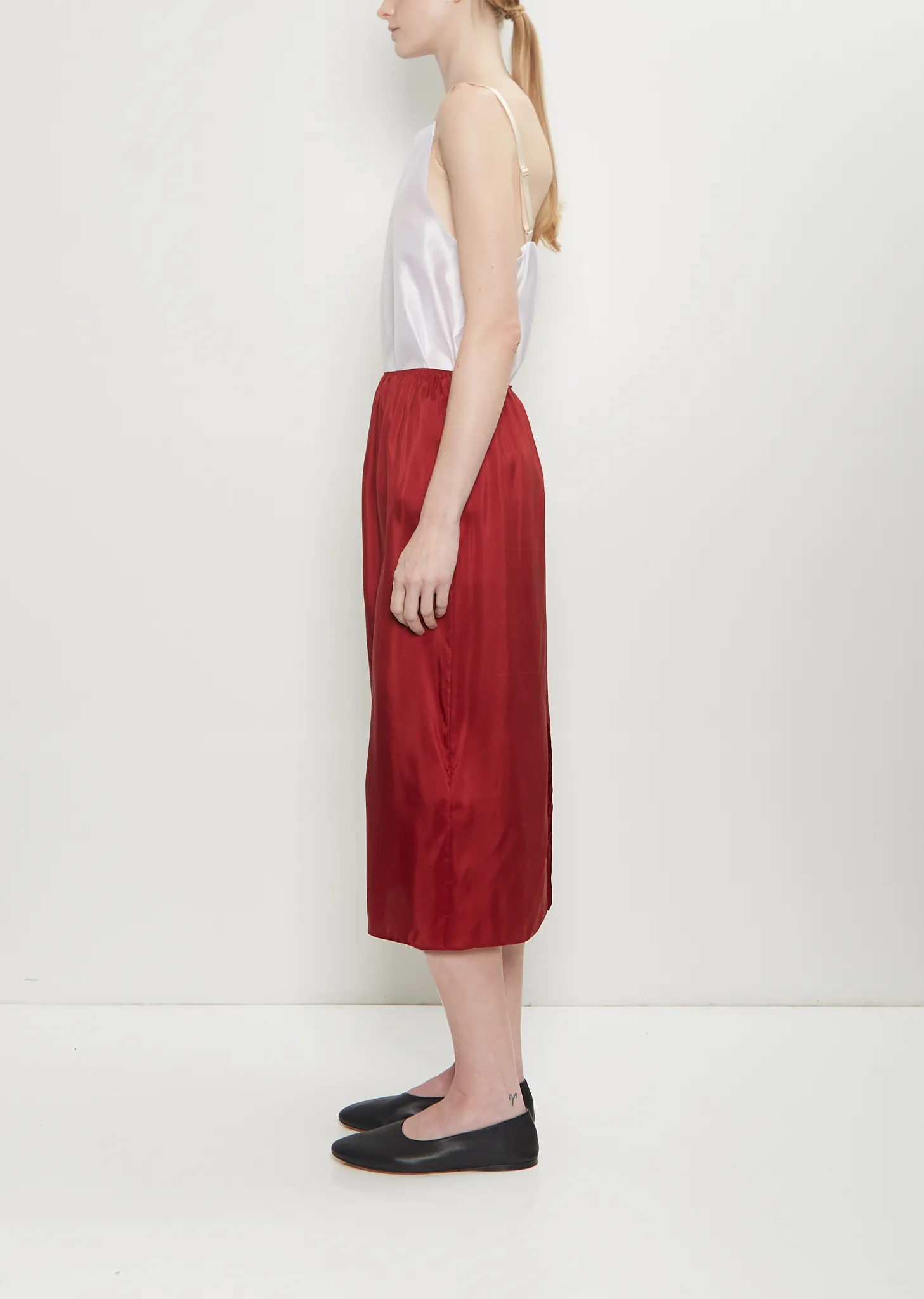 Silk Pull On Skirt sold by La Garconne product image thumbnail 2