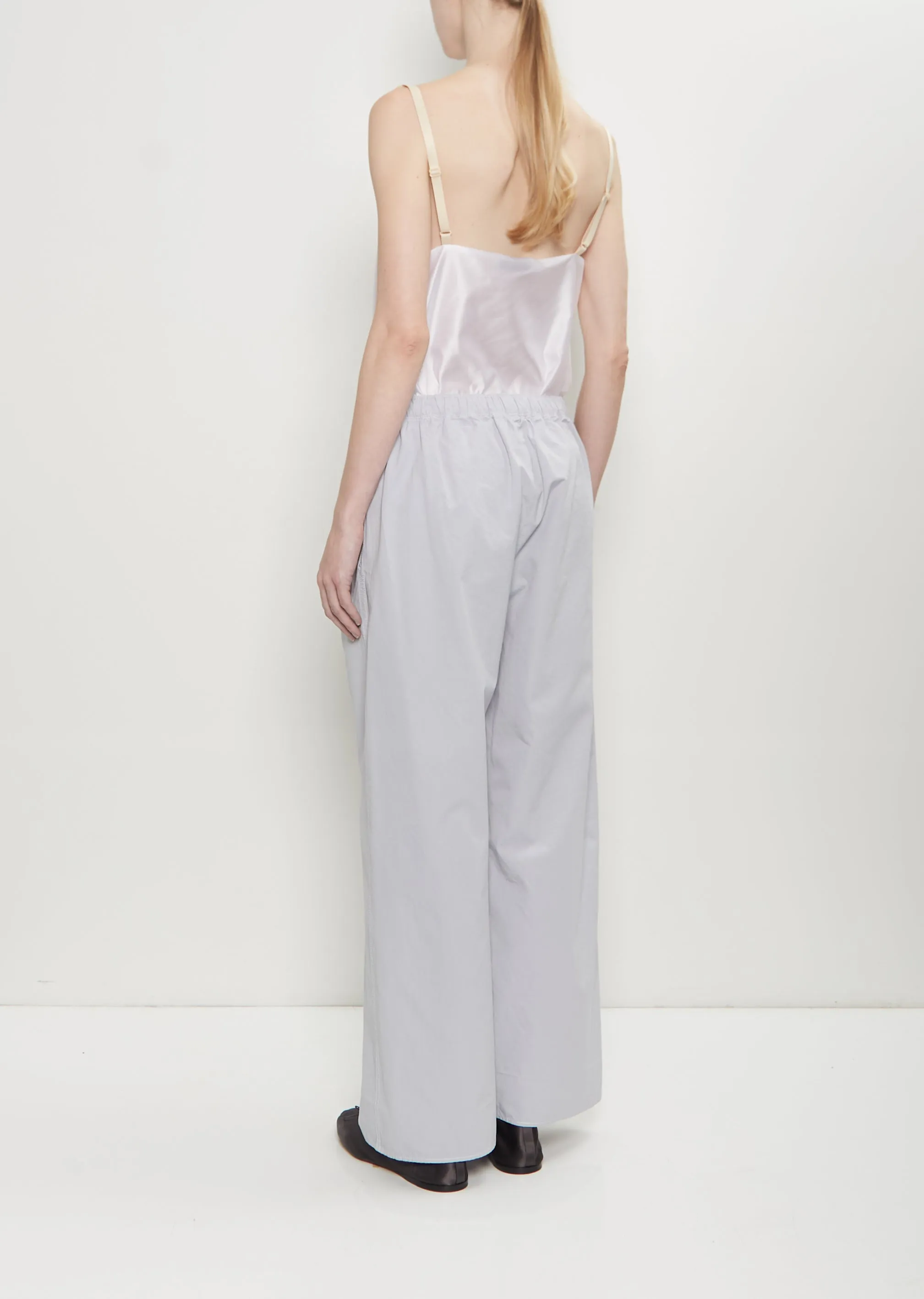 Matt Poplin Elasticated Trousers sold by La Garconne product image thumbnail 3