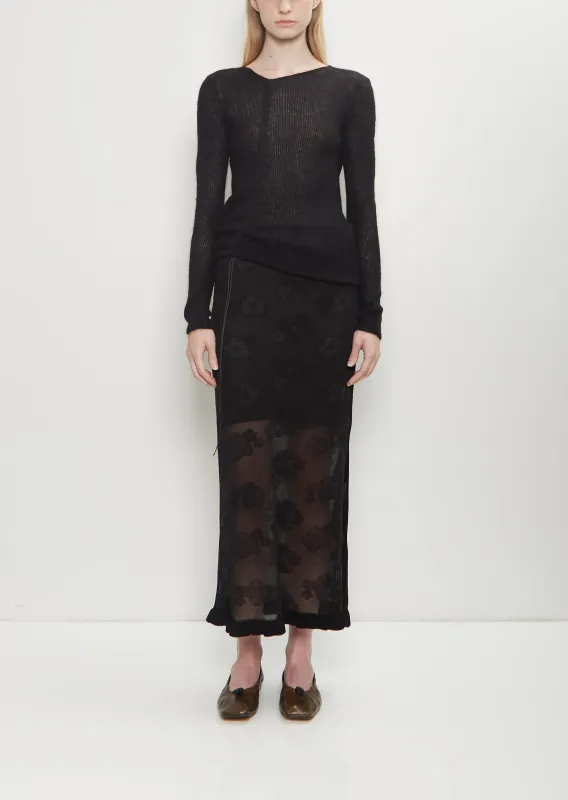 Pegonia Cotton Skirt sold by La Garconne