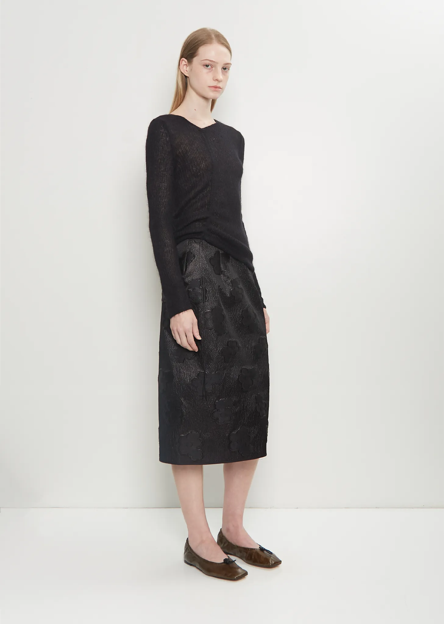 Allegra Silk Skirt sold by La Garconne product image thumbnail 4