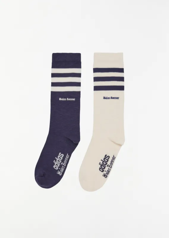 Stretch Cotton 3 Stripe Sock sold by La Garconne