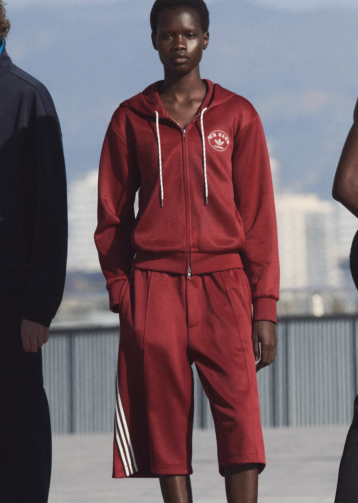 Cotton Blend Track Shorts sold by La Garconne product image thumbnail 3