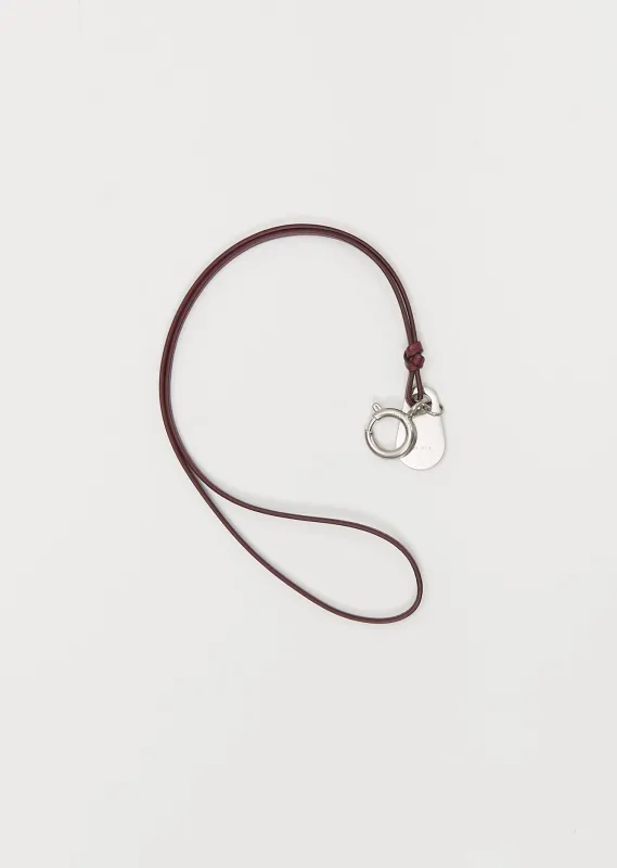 Silk Leather Key Charm sold by La Garconne