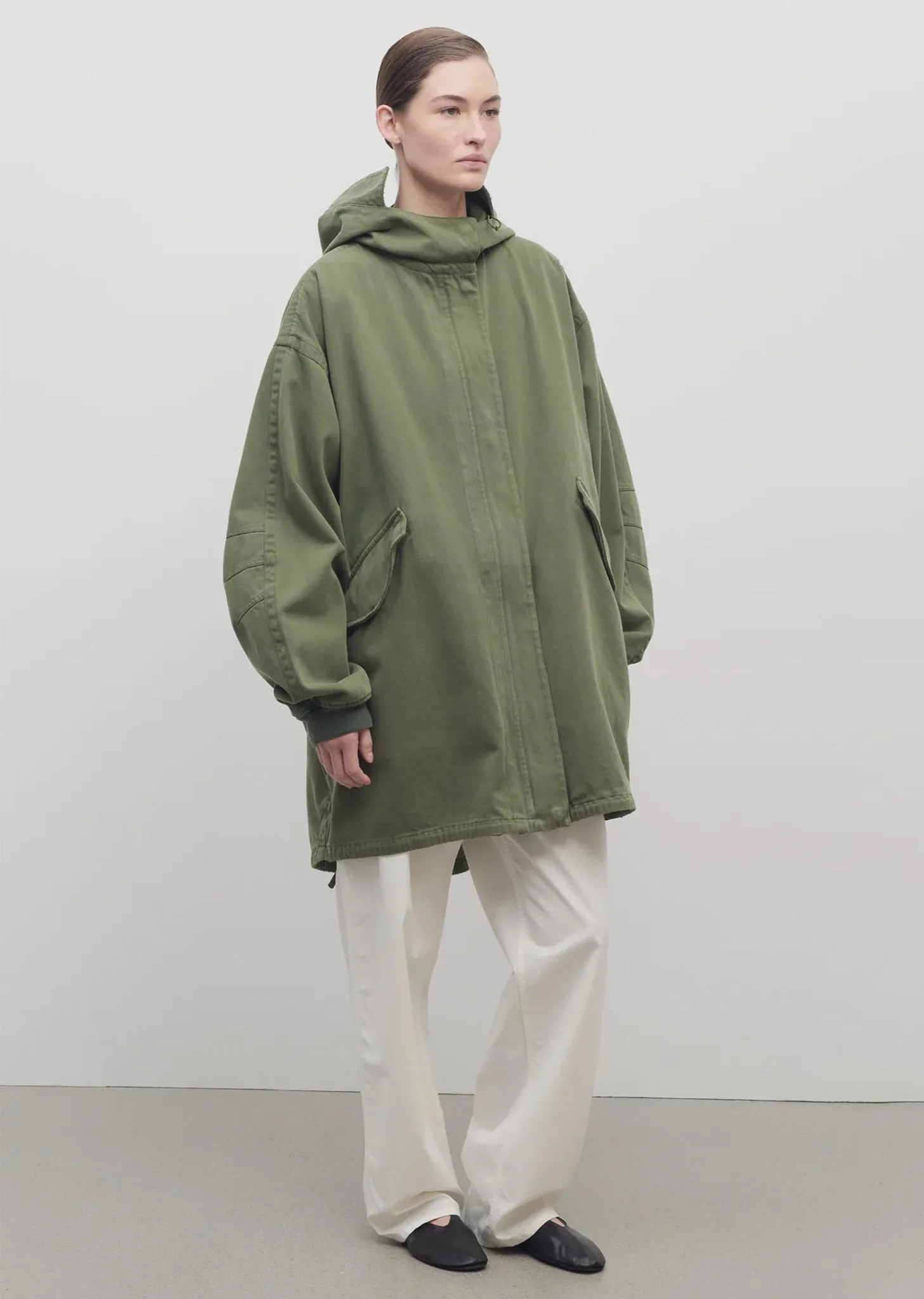 Kemeta Washed Cotton Coat sold by La Garconne product image thumbnail 3