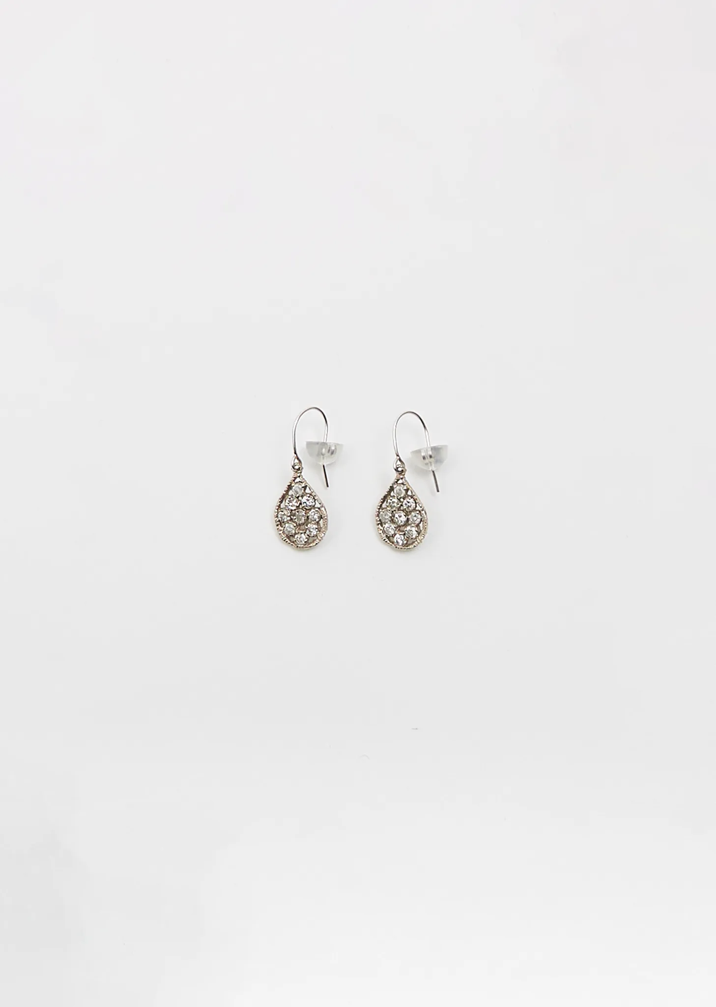 Bijoux Lace Earrings — White Gold sold by La Garconne product image thumbnail 2
