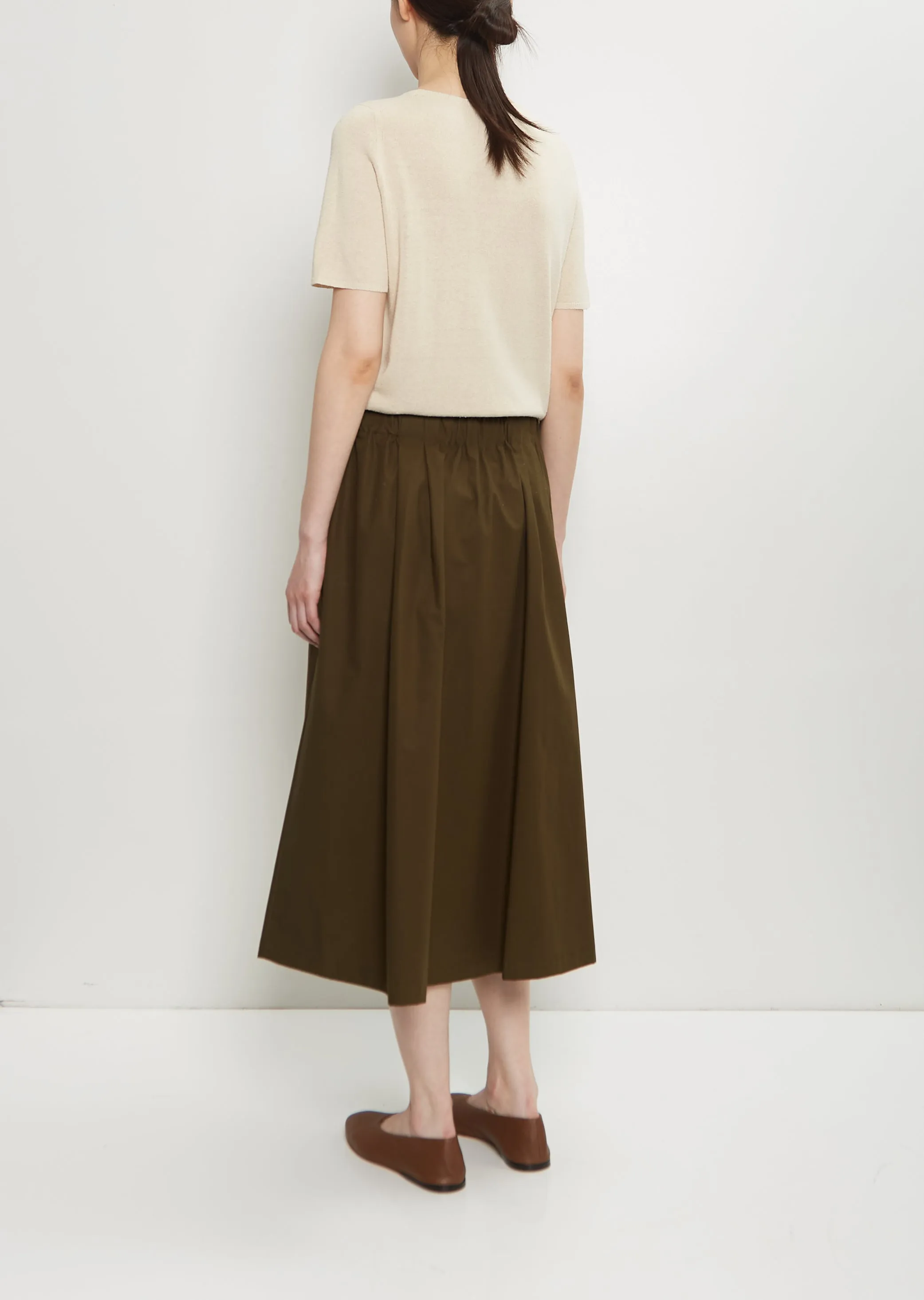 Soft Cotton Pull On Skirt sold by La Garconne product image thumbnail 3