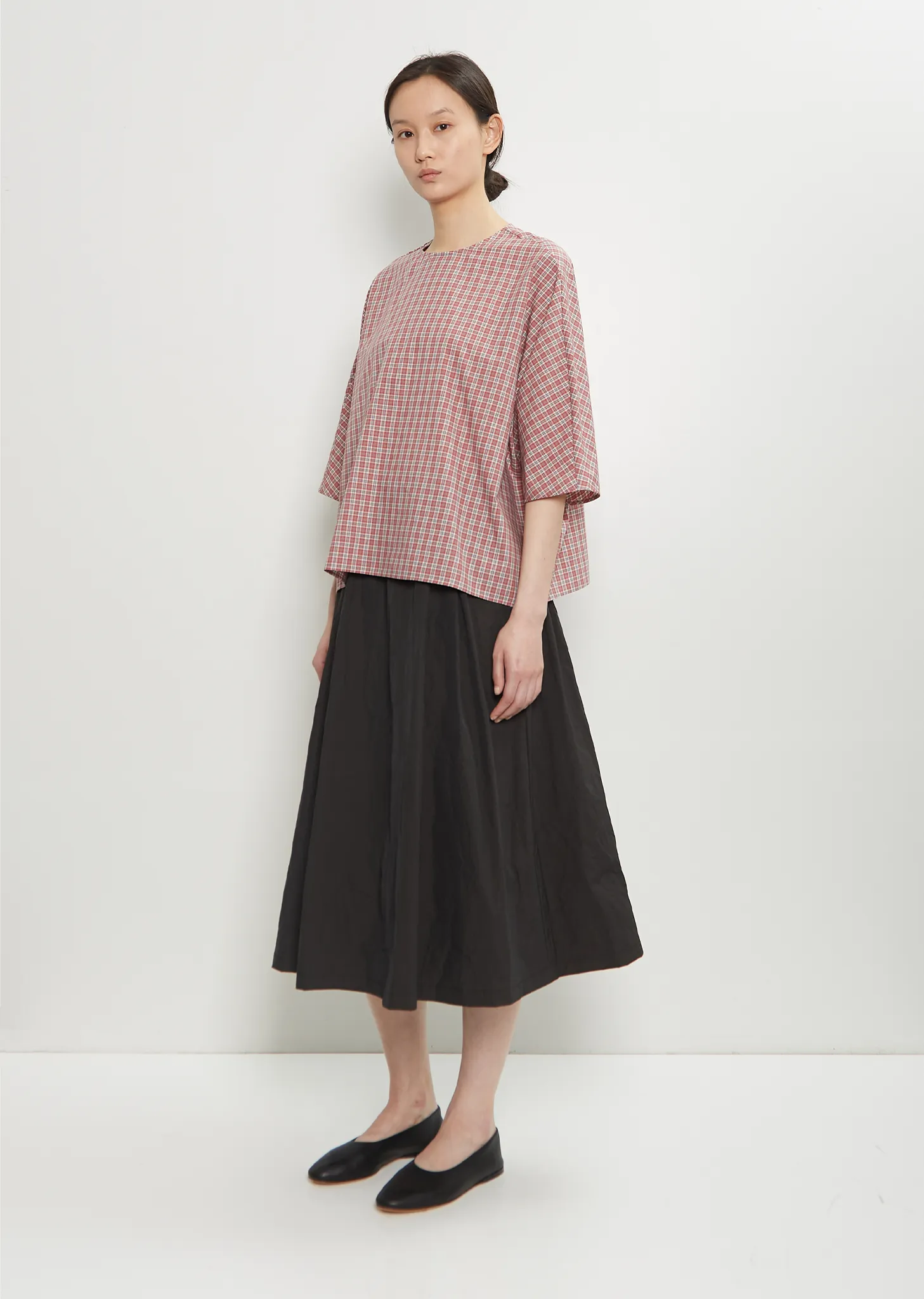 Technical Pleated Light Skirt sold by La Garconne product image thumbnail 4
