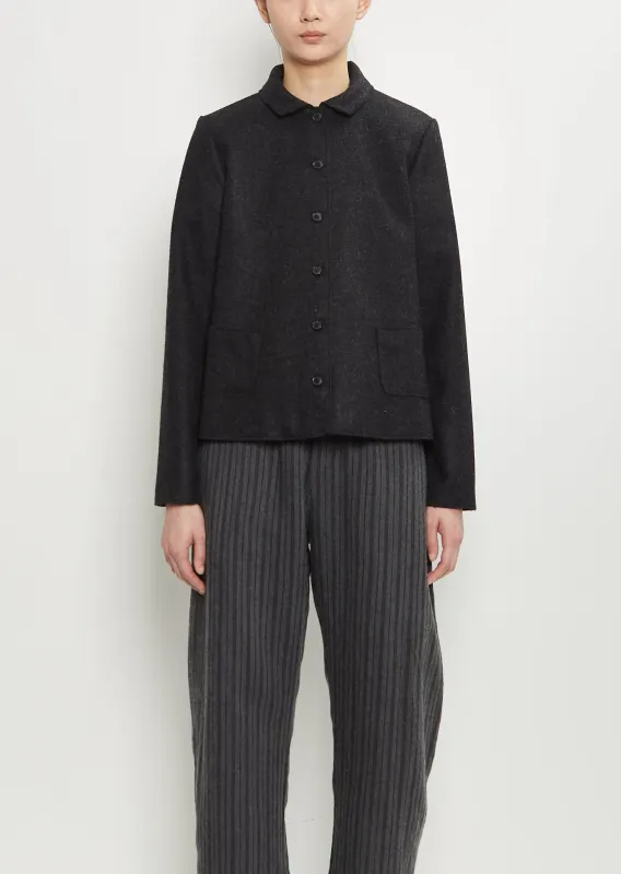 Wool Felt Jacket sold by La Garconne