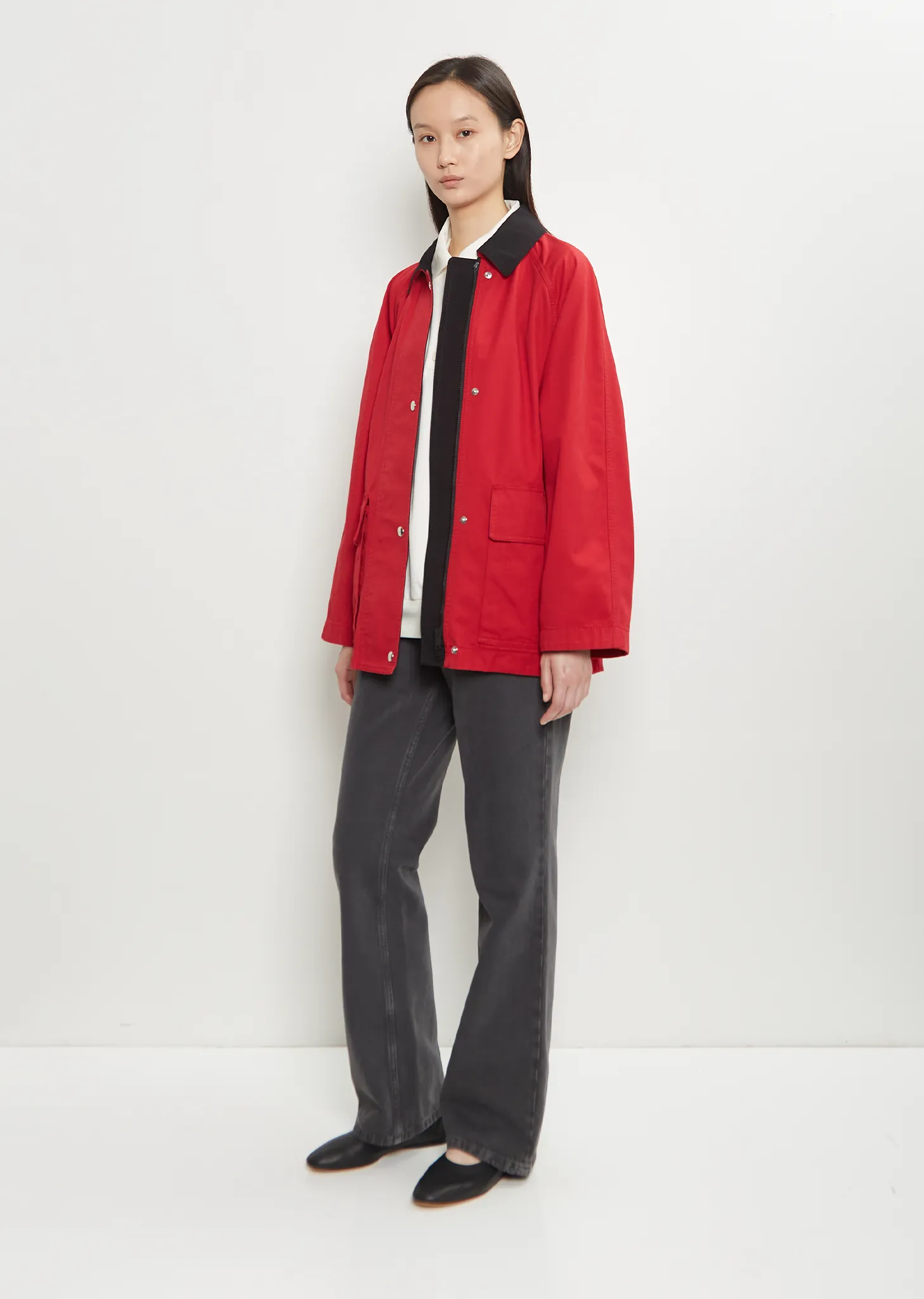 Elodianna Cotton Jacket — Red sold by La Garconne product image thumbnail 4