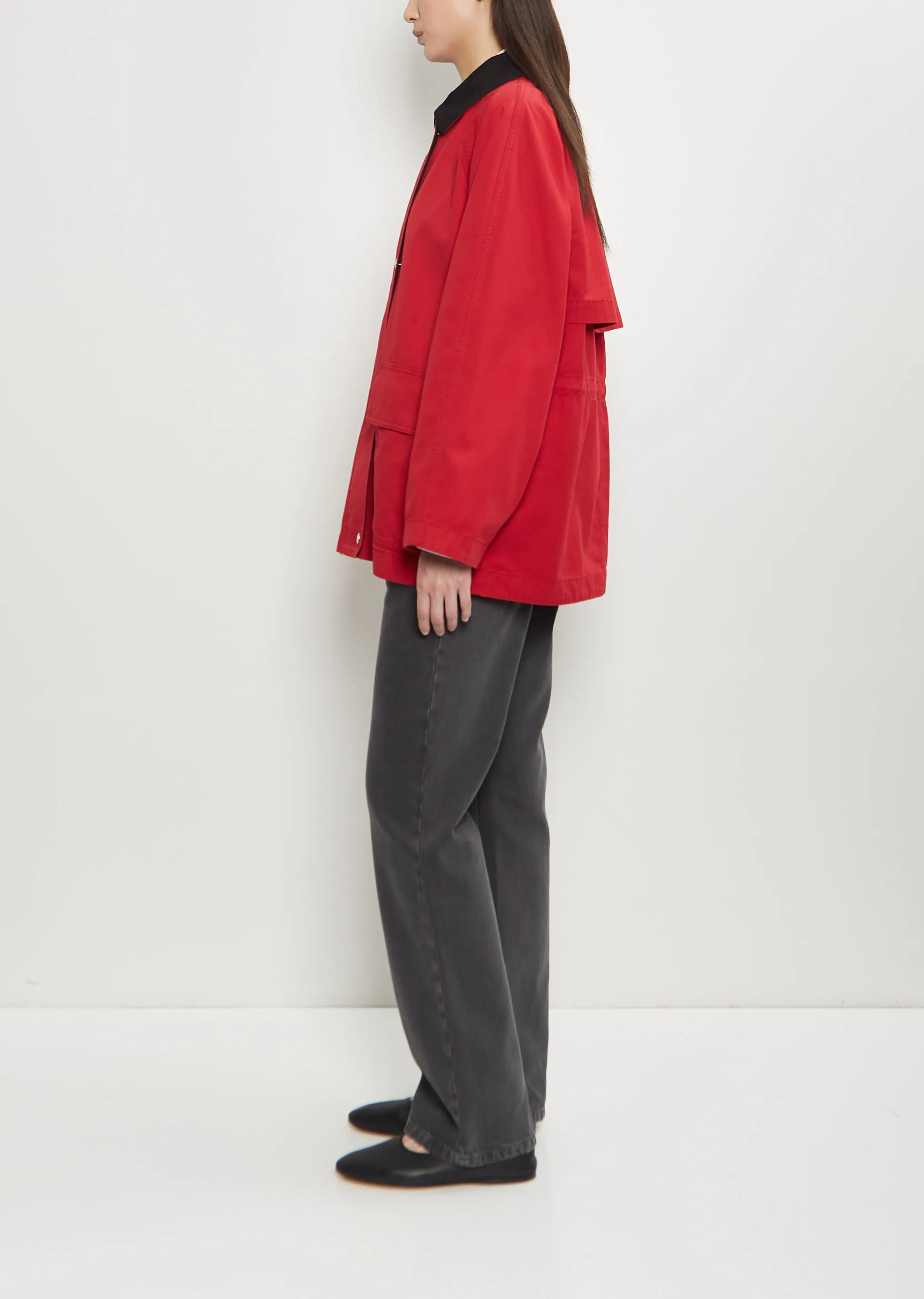 Elodianna Cotton Jacket — Red sold by La Garconne product image thumbnail 2