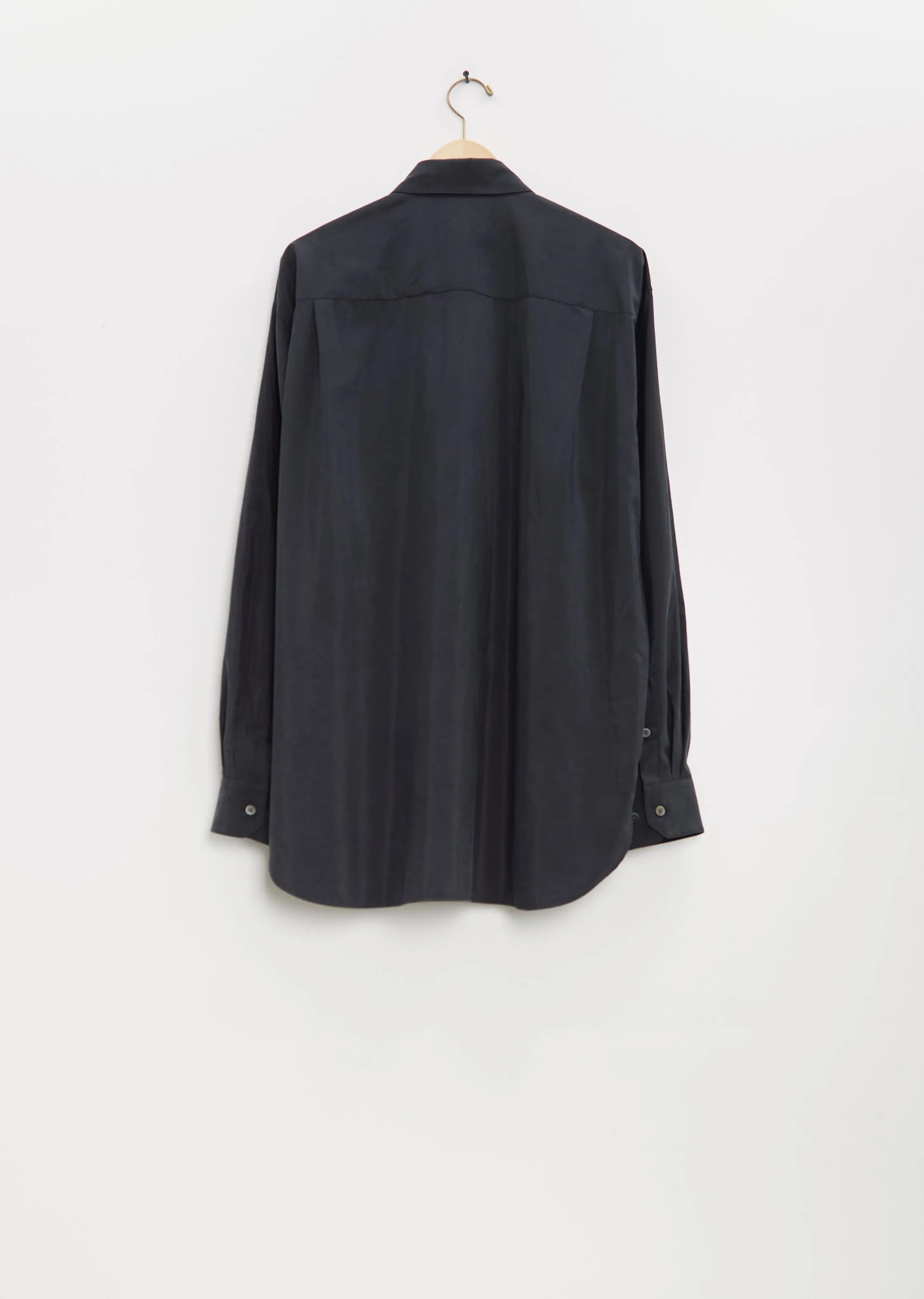 Silk Nylon Oversized Down Pat Shirt sold by La Garconne product image thumbnail 2