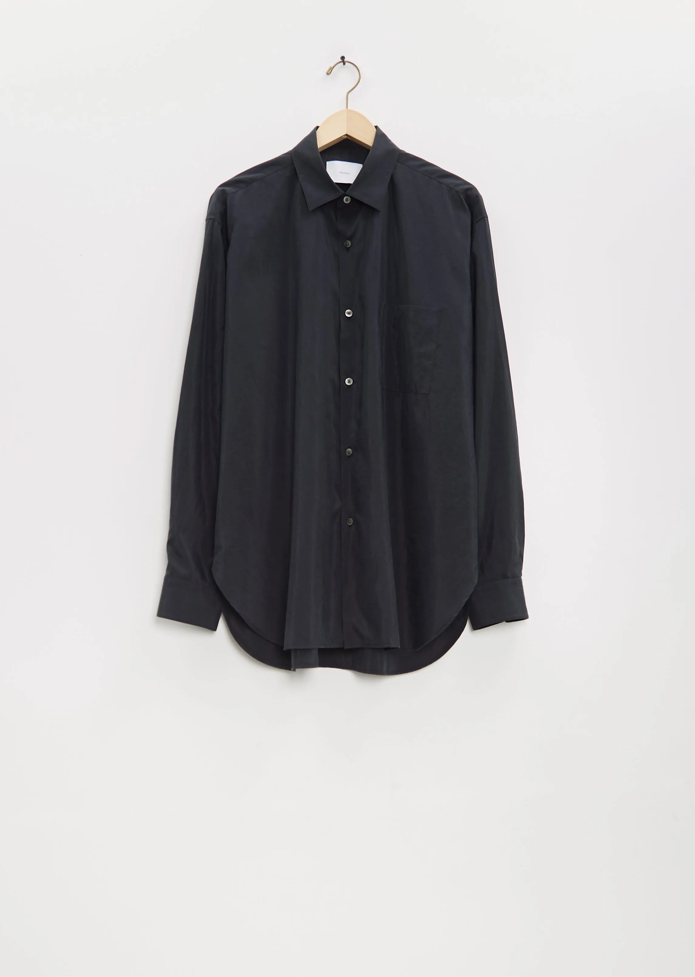 Silk Nylon Oversized Down Pat Shirt sold by La Garconne