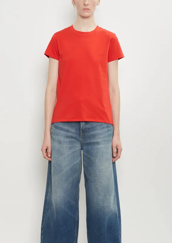 Mini Boy Cotton T-Shirt — Pimento sold by La Garconne