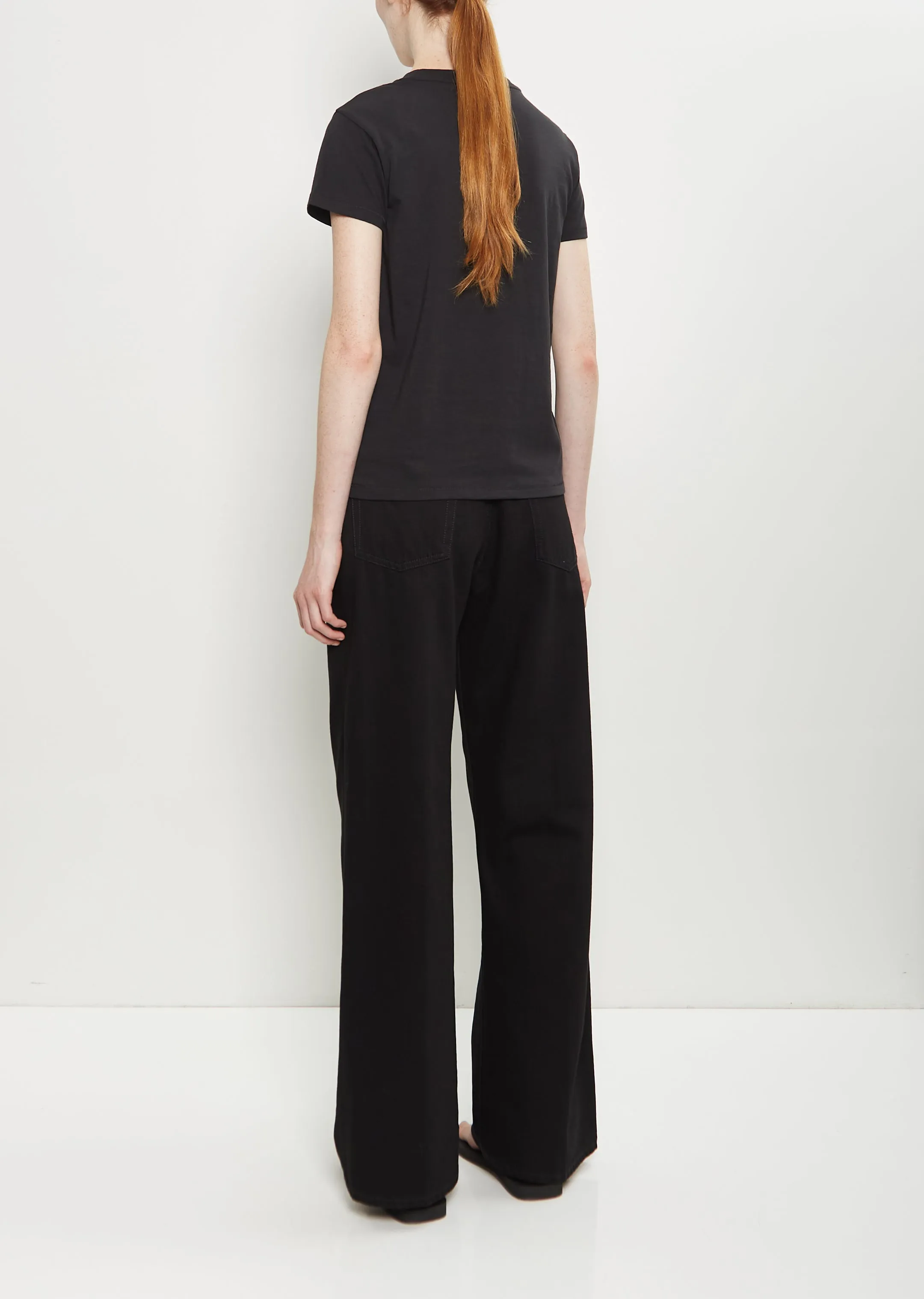 Mini Boy Cotton T-Shirt — Jet Black sold by La Garconne product image thumbnail 3