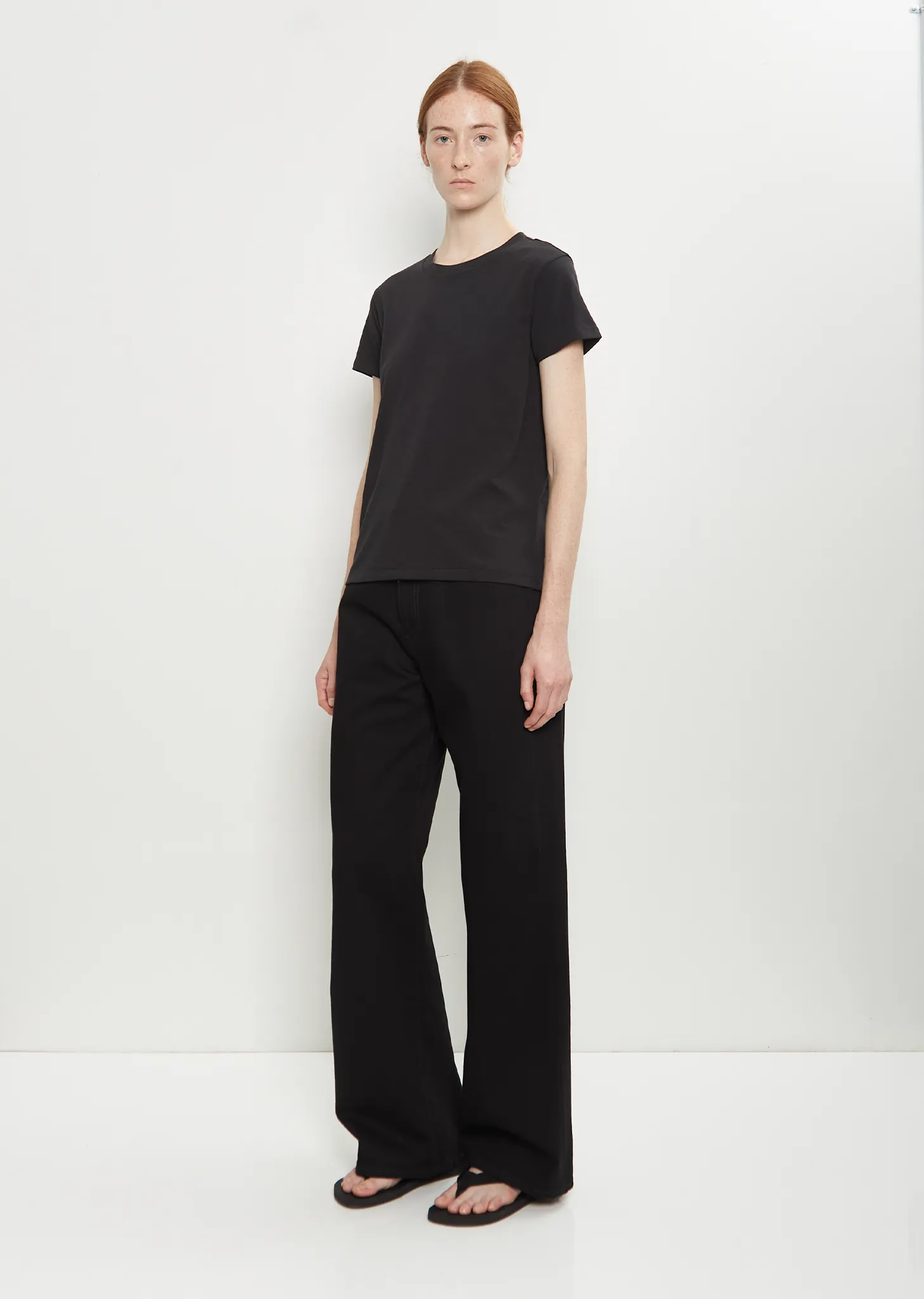 Mini Boy Cotton T-Shirt — Jet Black sold by La Garconne product image thumbnail 4