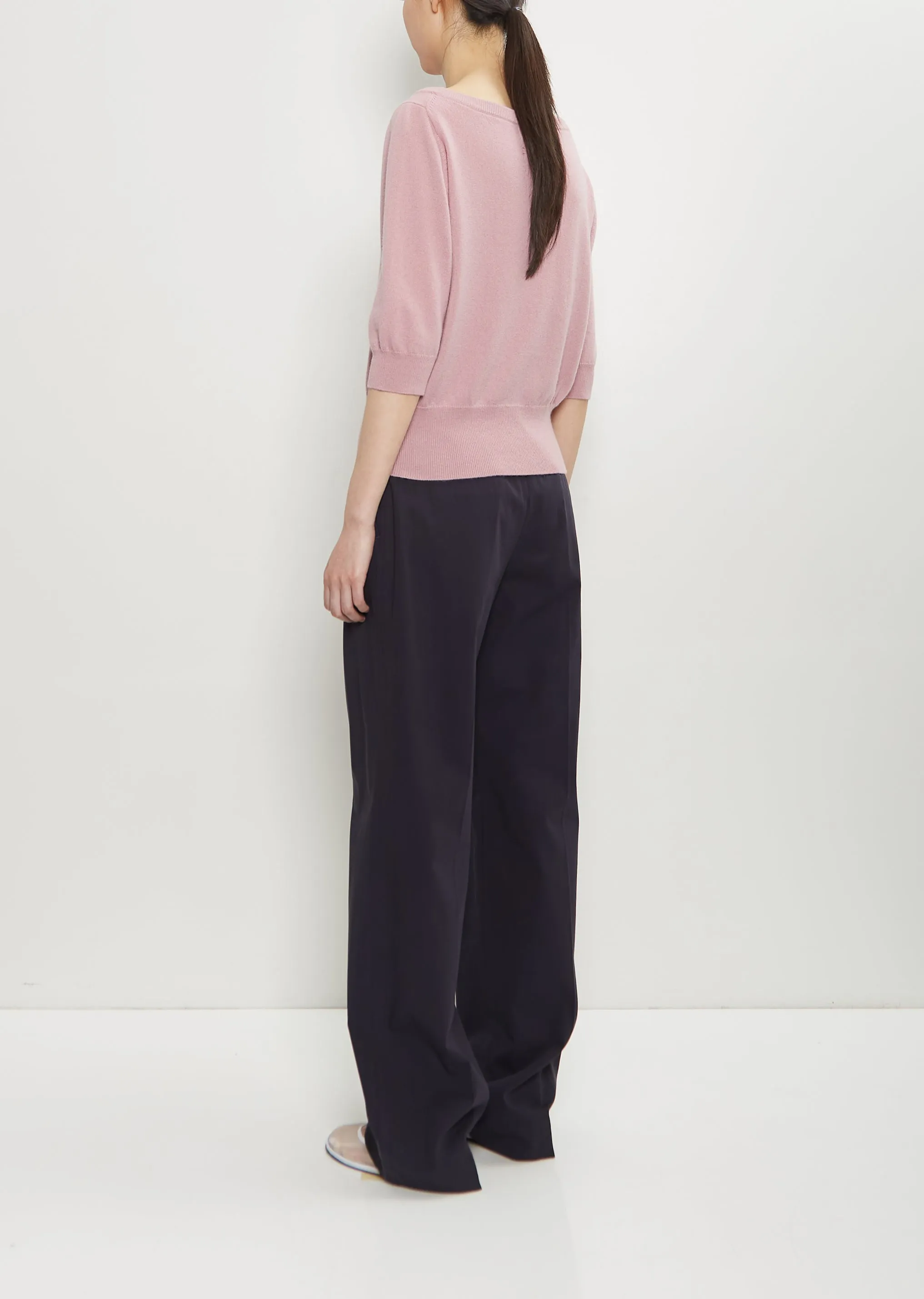n°422 Marianne Cashmere Sweater — Rosa sold by La Garconne product image thumbnail 3