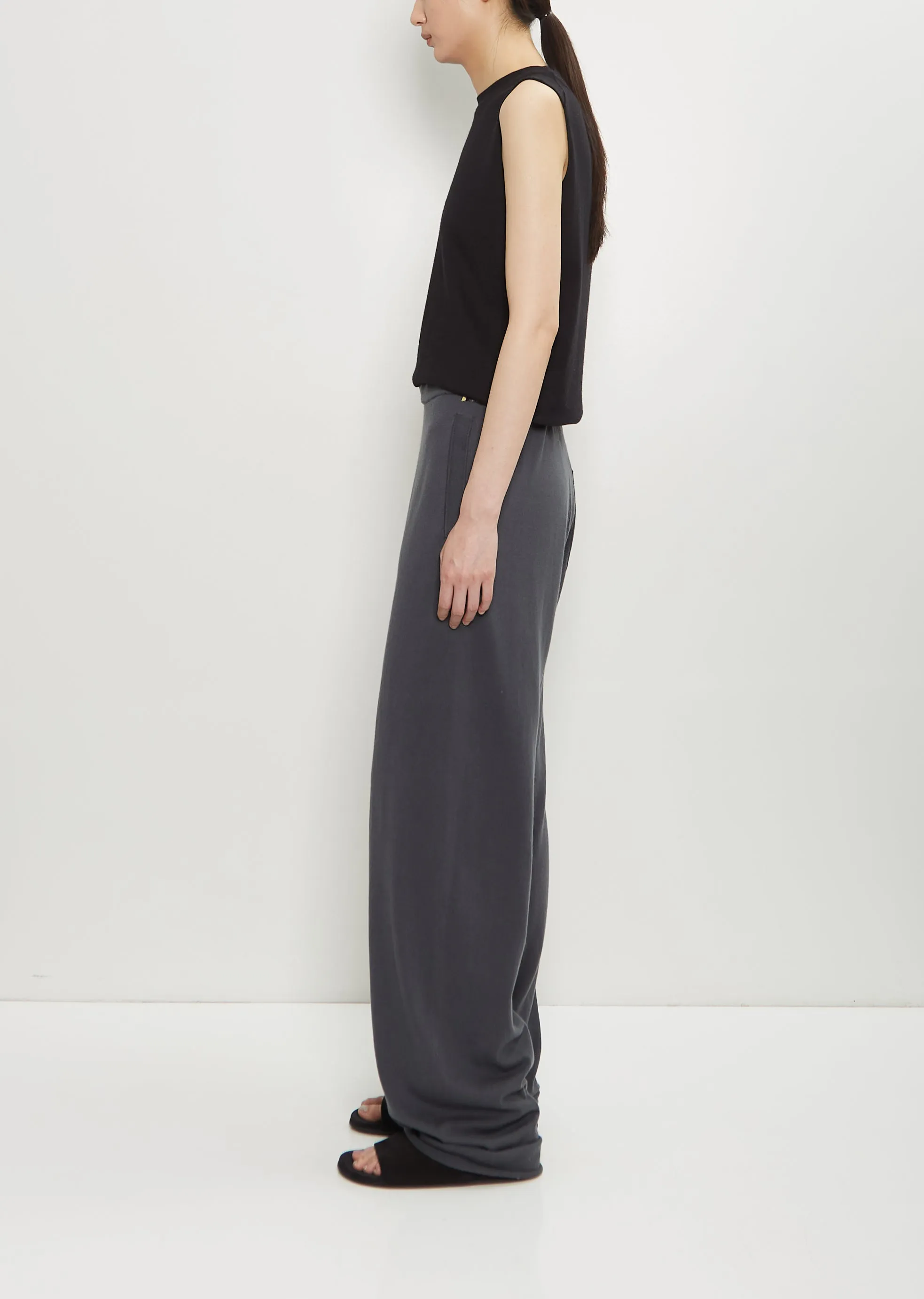 n°353 Cotton Cashmere Relax Trousers — Lake sold by La Garconne product image thumbnail 2