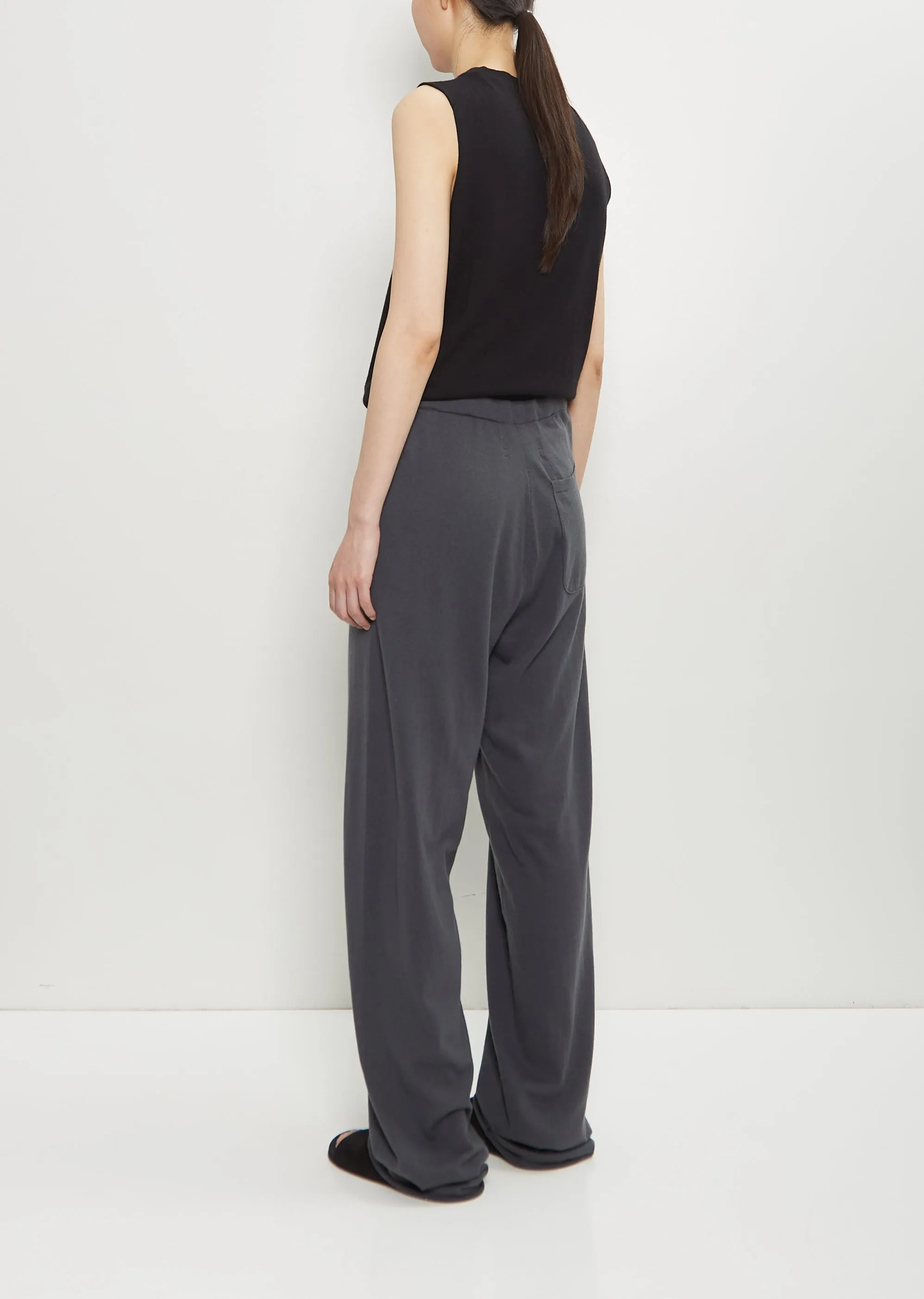 n°353 Cotton Cashmere Relax Trousers — Lake sold by La Garconne product image thumbnail 3