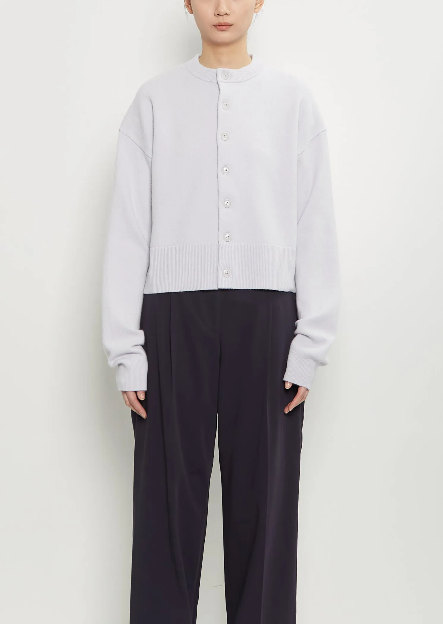 n°170 Chou Stretch Cashmere Cardigan — Heaven sold by La Garconne