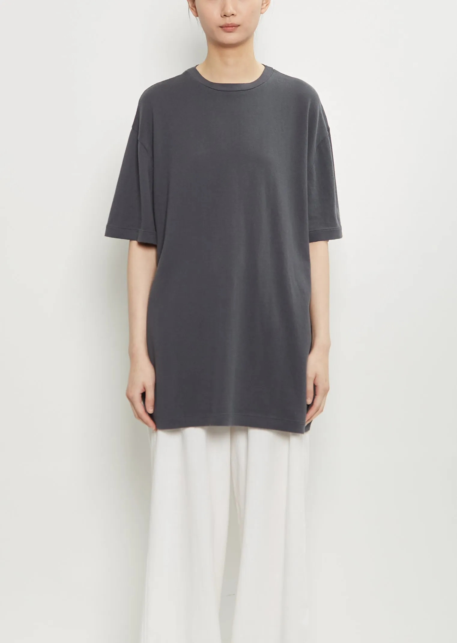 n°269 Rik Cotton Cashmere Top — Lake sold by La Garconne