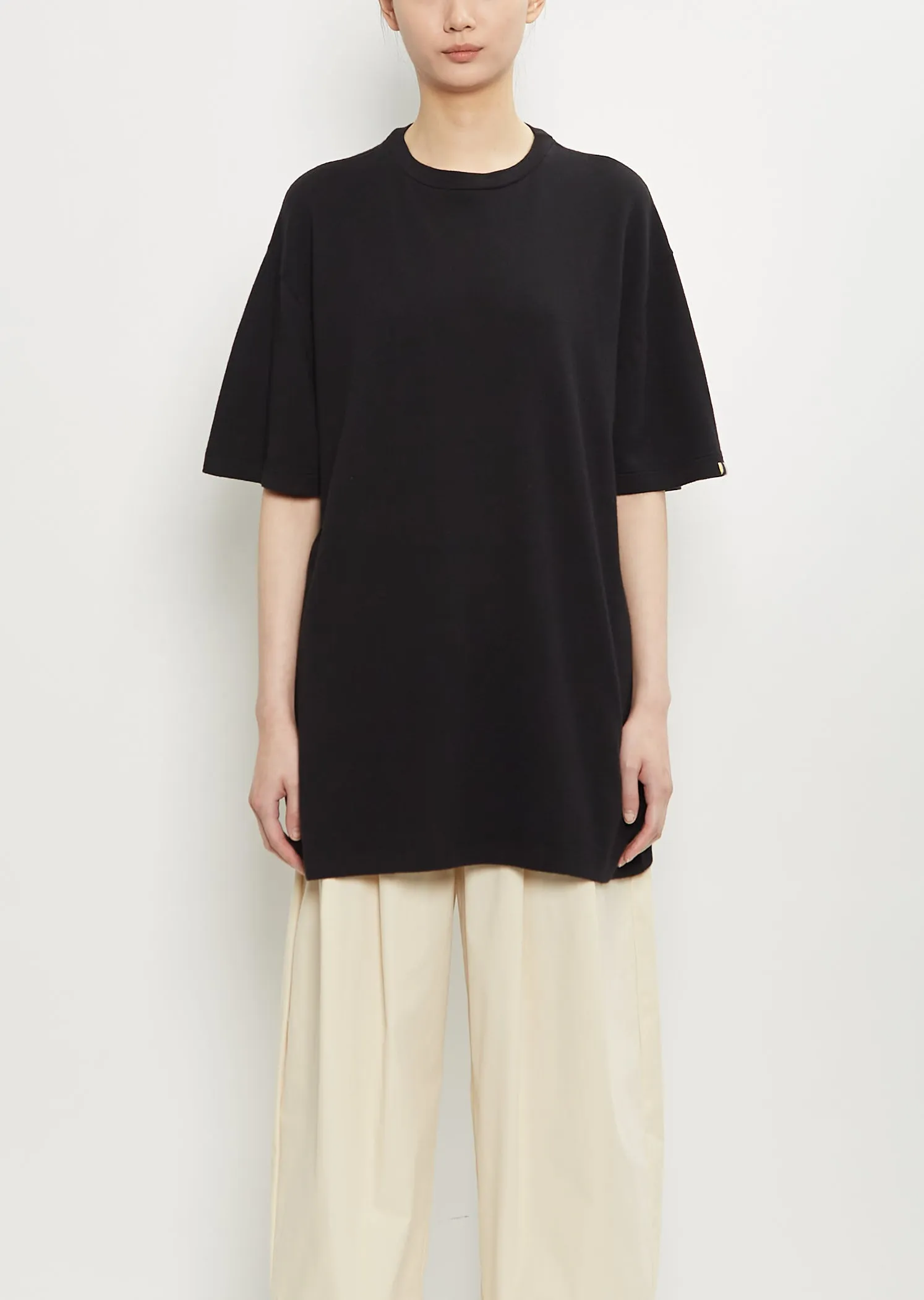 n°269 Rik Cotton Cashmere Top — Raven sold by La Garconne