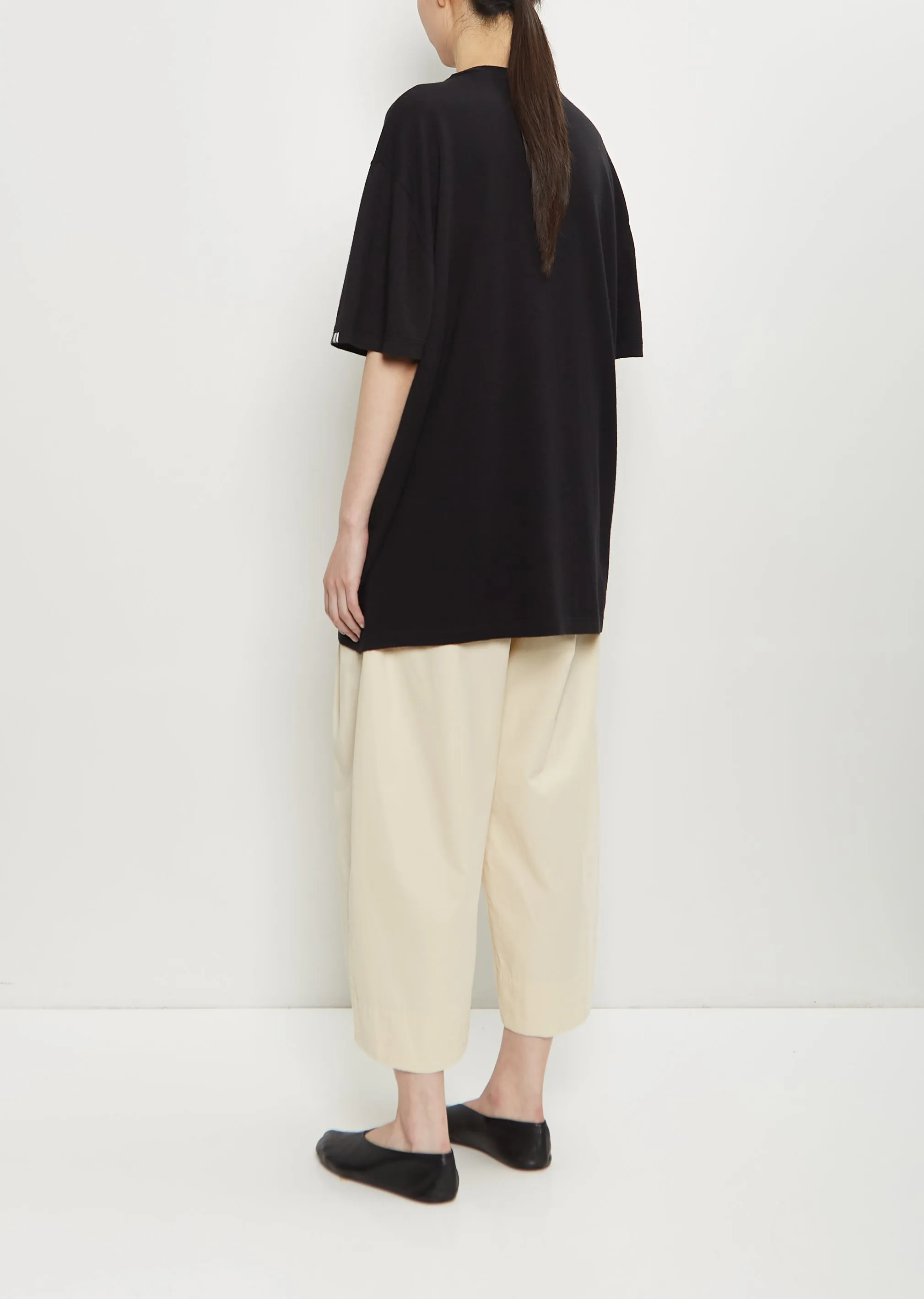 n°269 Rik Cotton Cashmere Top — Raven sold by La Garconne product image thumbnail 3