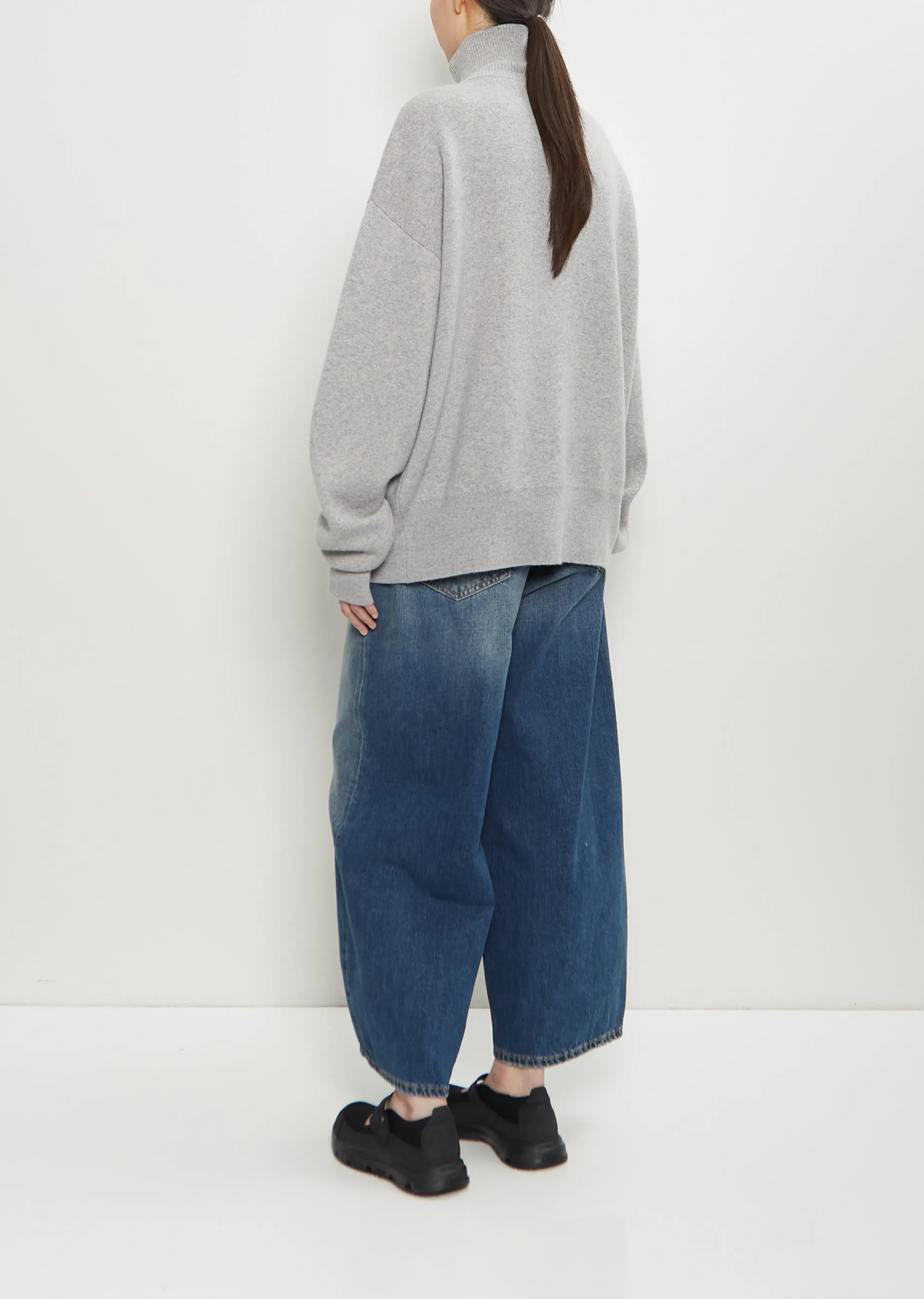 n°319 Xtra Out Cashmere Cardigan — Grey sold by La Garconne product image thumbnail 3