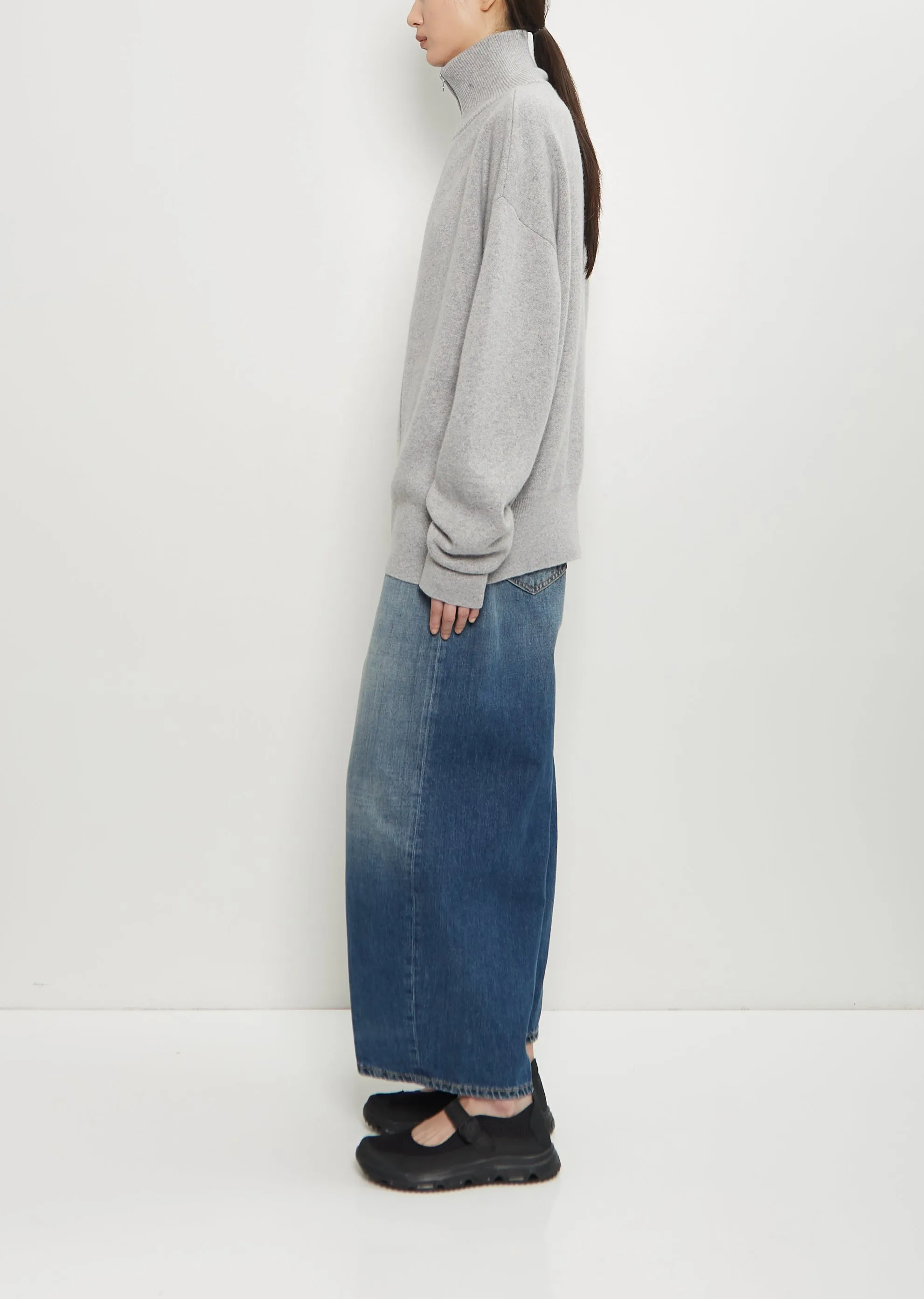 n°319 Xtra Out Cashmere Cardigan — Grey sold by La Garconne product image thumbnail 2