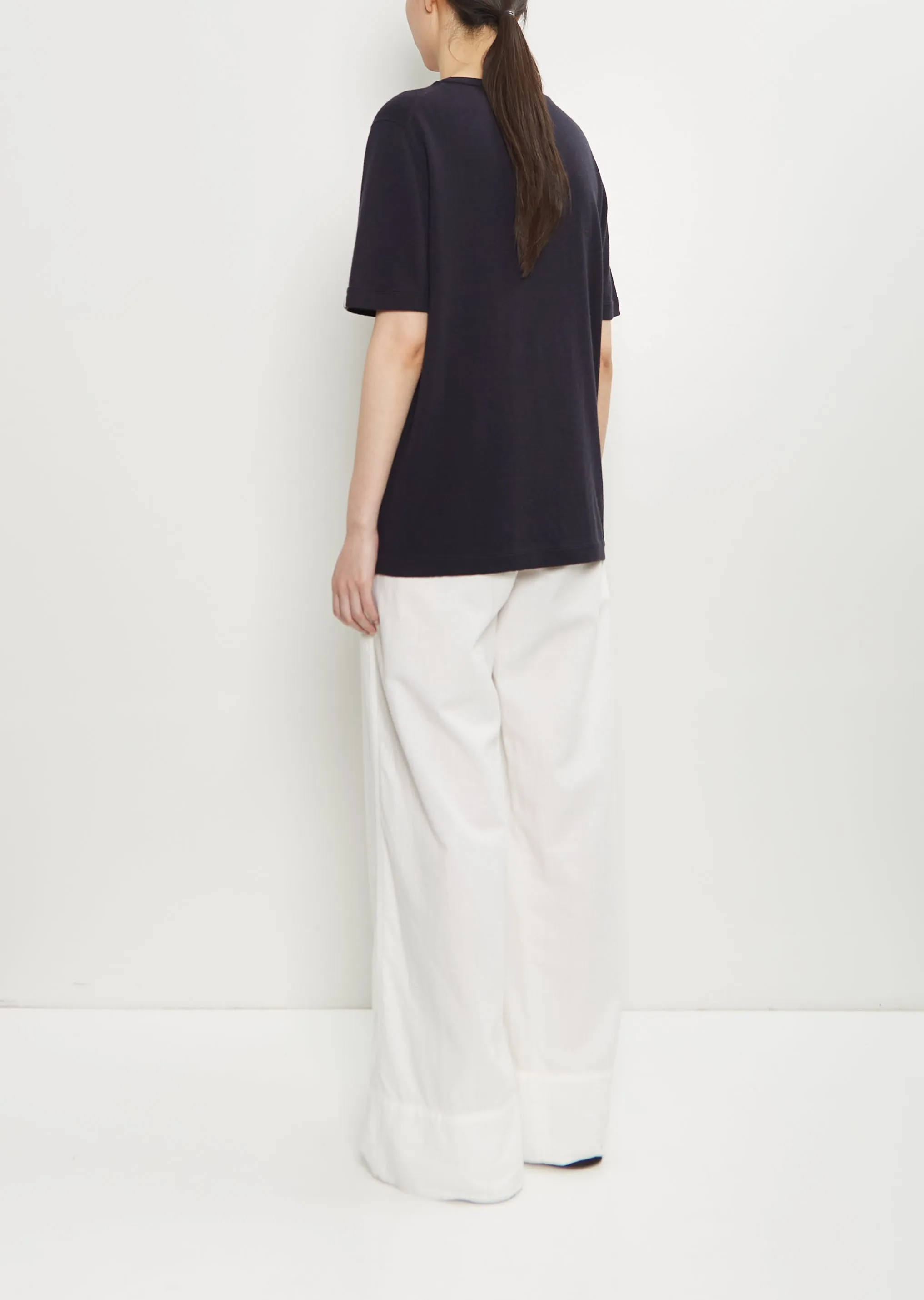 n°394 James Cotton Cashmere Top — Navy sold by La Garconne product image thumbnail 3