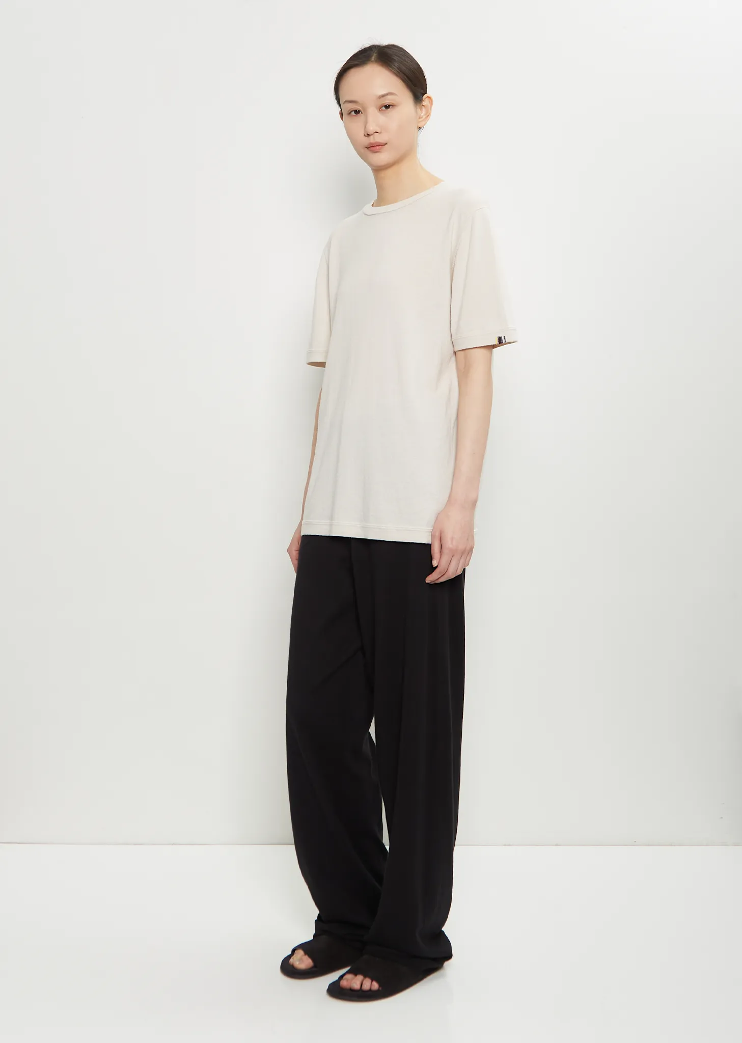 n°394 James Cotton Cashmere Top — Chalk sold by La Garconne product image thumbnail 4