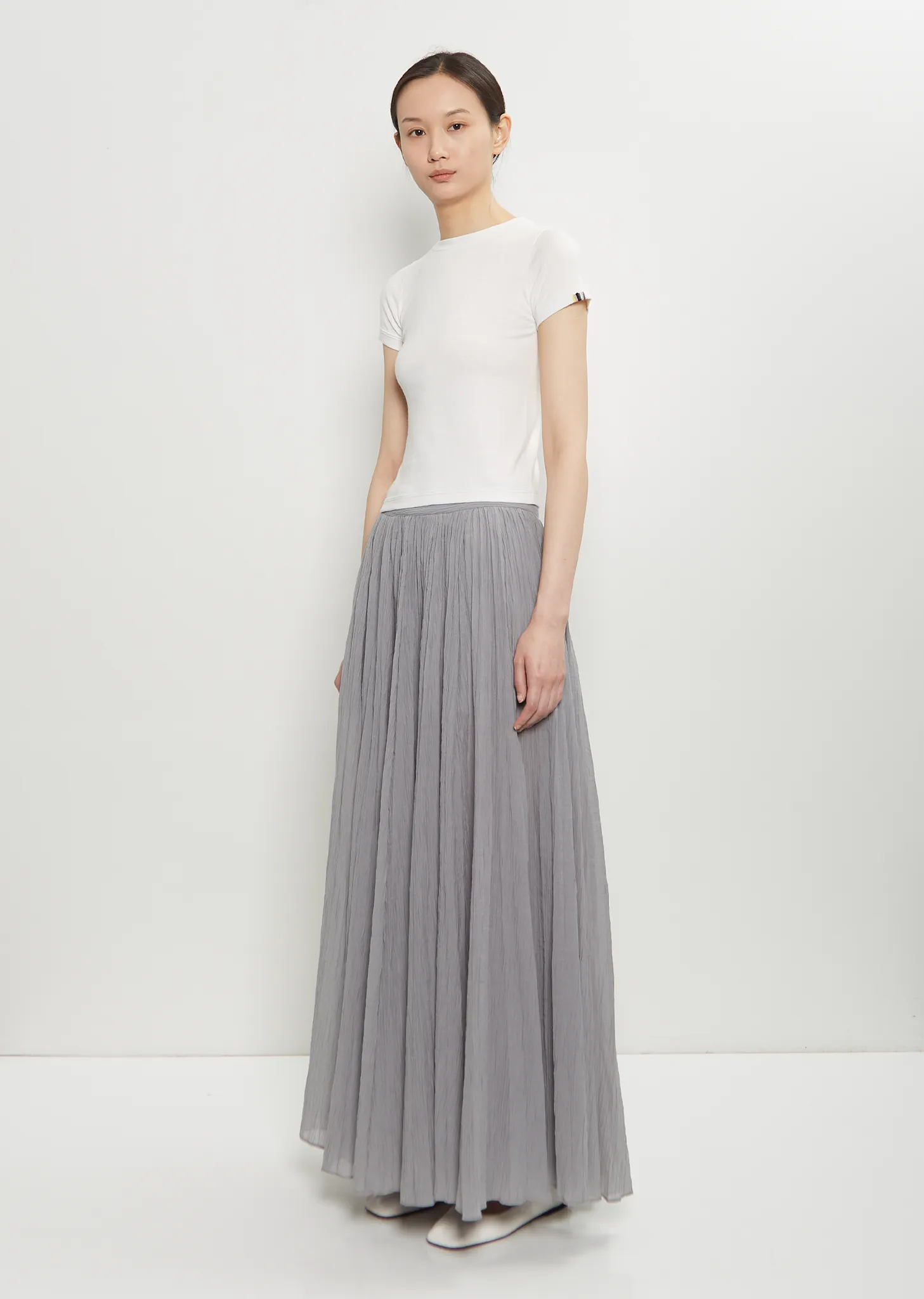 n°292 America Cotton Cashmere Top — Snow sold by La Garconne product image thumbnail 4