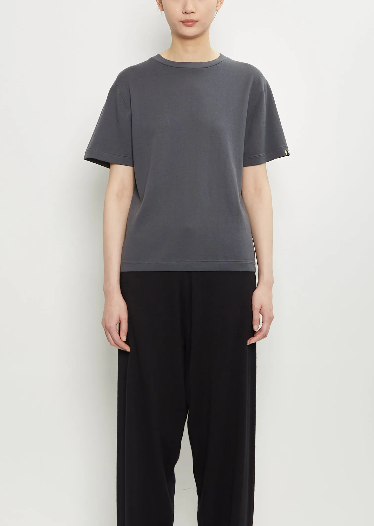 n°268 Cuba Cotton Cashmere Top — Lake sold by La Garconne