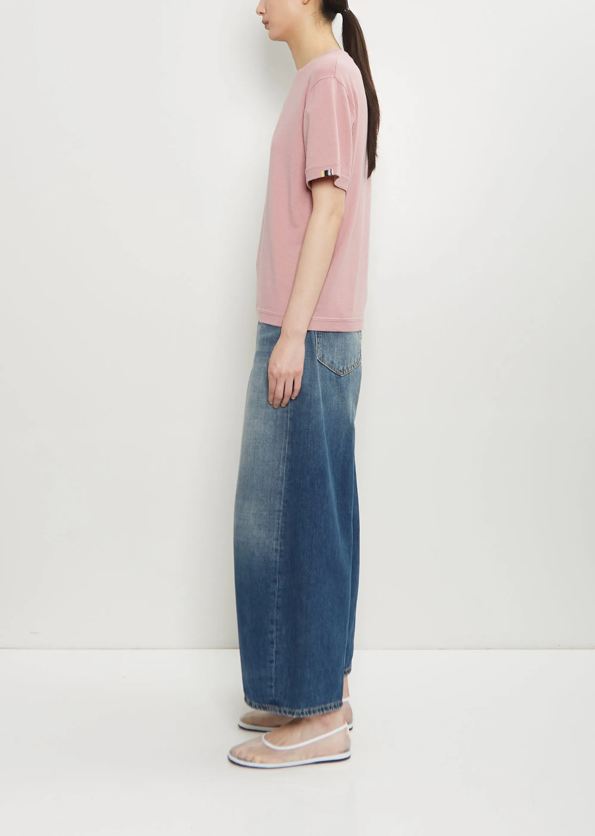 n°268 Cuba Cotton Cashmere Top — Rosa sold by La Garconne product image thumbnail 2