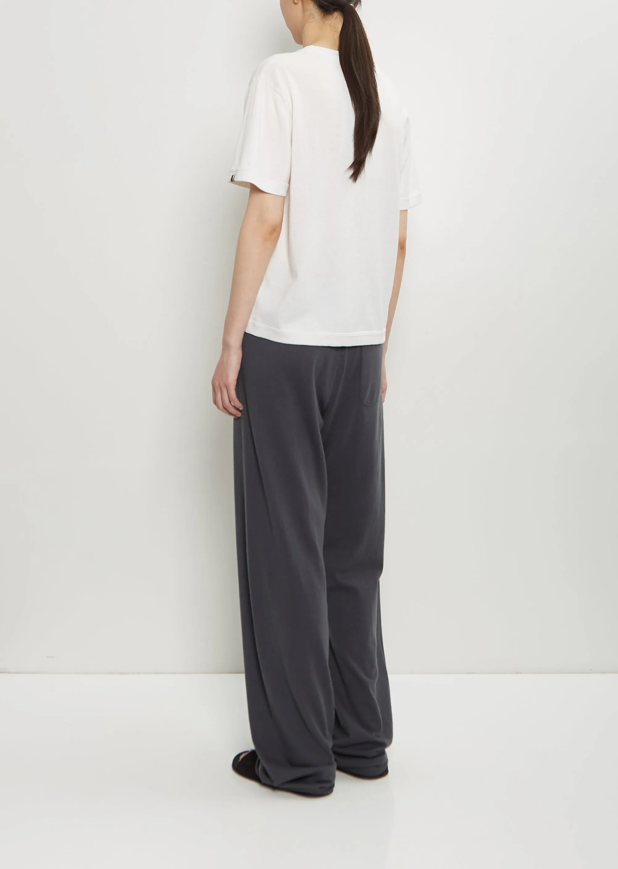 n°268 Cuba Cotton Cashmere Top — Snow sold by La Garconne product image thumbnail 3