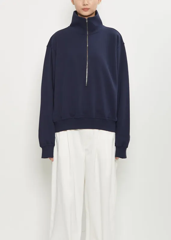 Tintoretto Sweatshirt — Navy sold by La Garconne