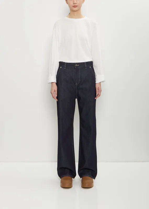 Palu Denim Pants sold by La Garconne