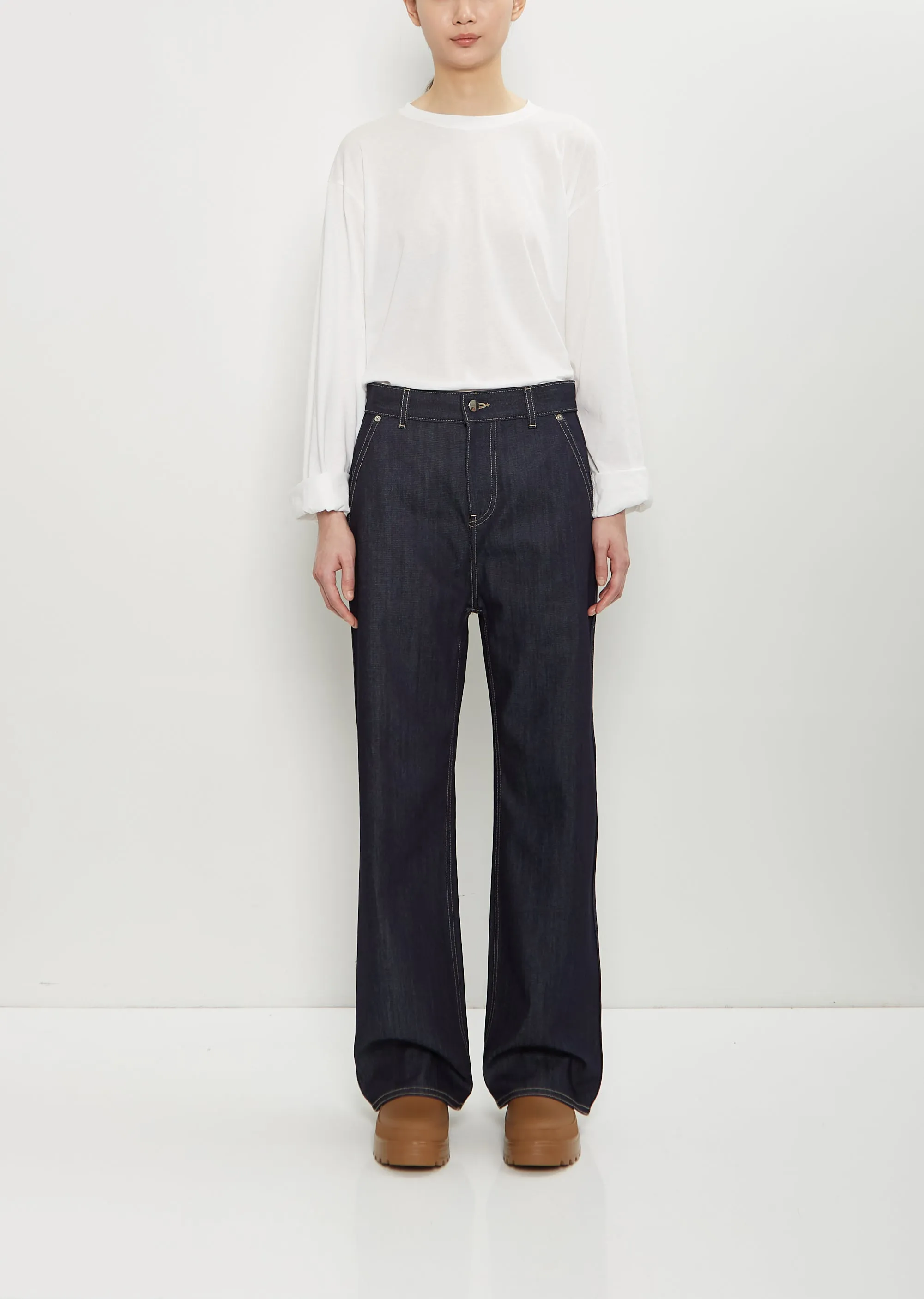 Palu Denim Pants sold by La Garconne