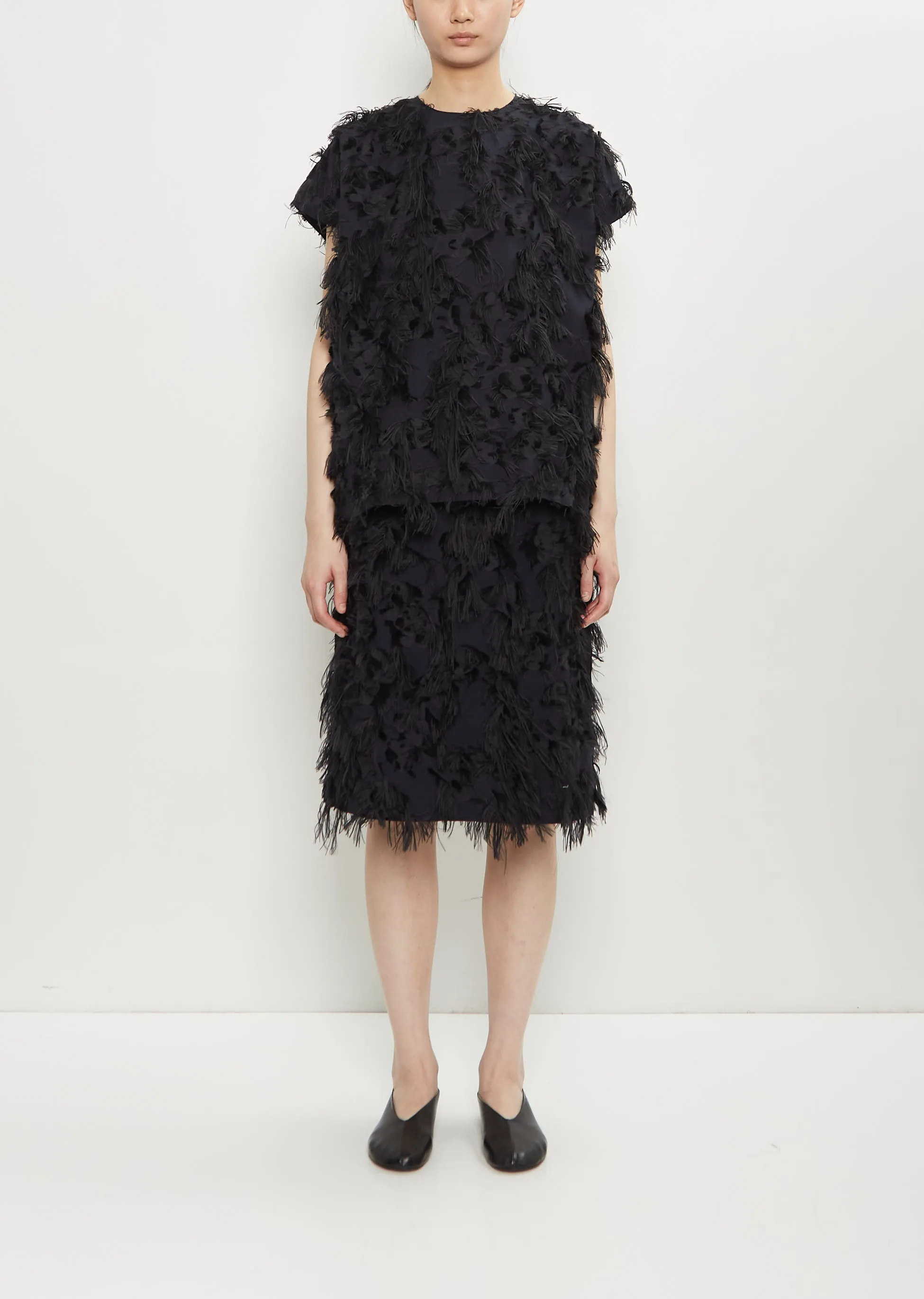 Arizona Textured Skirt sold by La Garconne